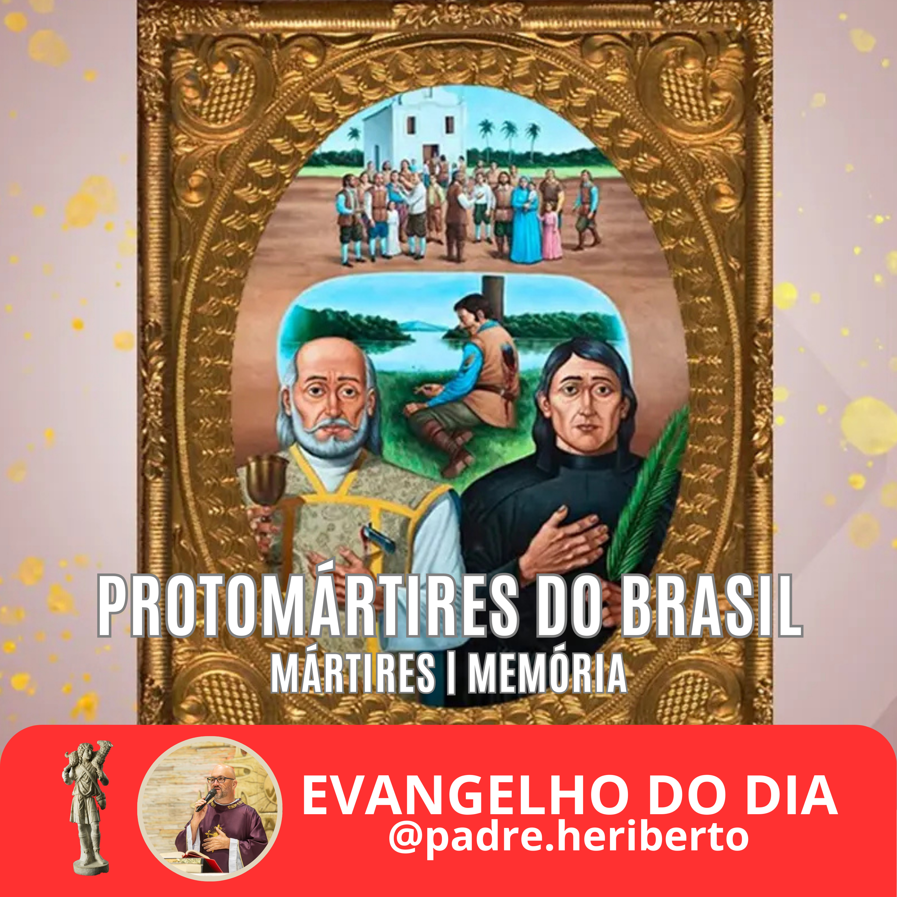 Santos André de Soveral e Ambrósio Francisco Ferro, presbíteros, Mateus Moreira e companheiros | SEXTA | 3 OUTUBRO 2025 | Lc 10,13-16 episode artwork