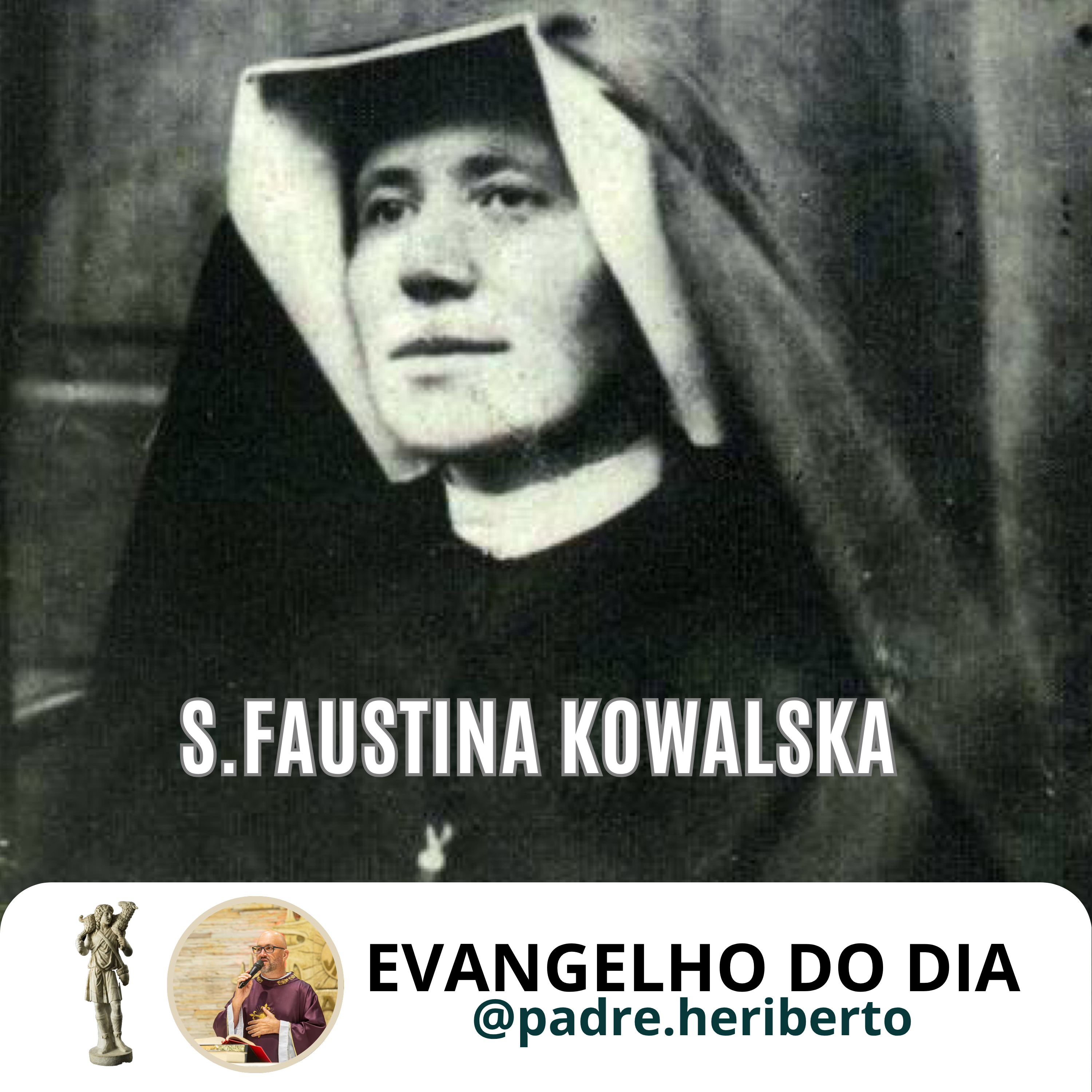 SANTA FAUSTINA KOWALSKA | DOMINGO | 5 OUTUBRO 2025 | Lc 17,5-10 episode artwork