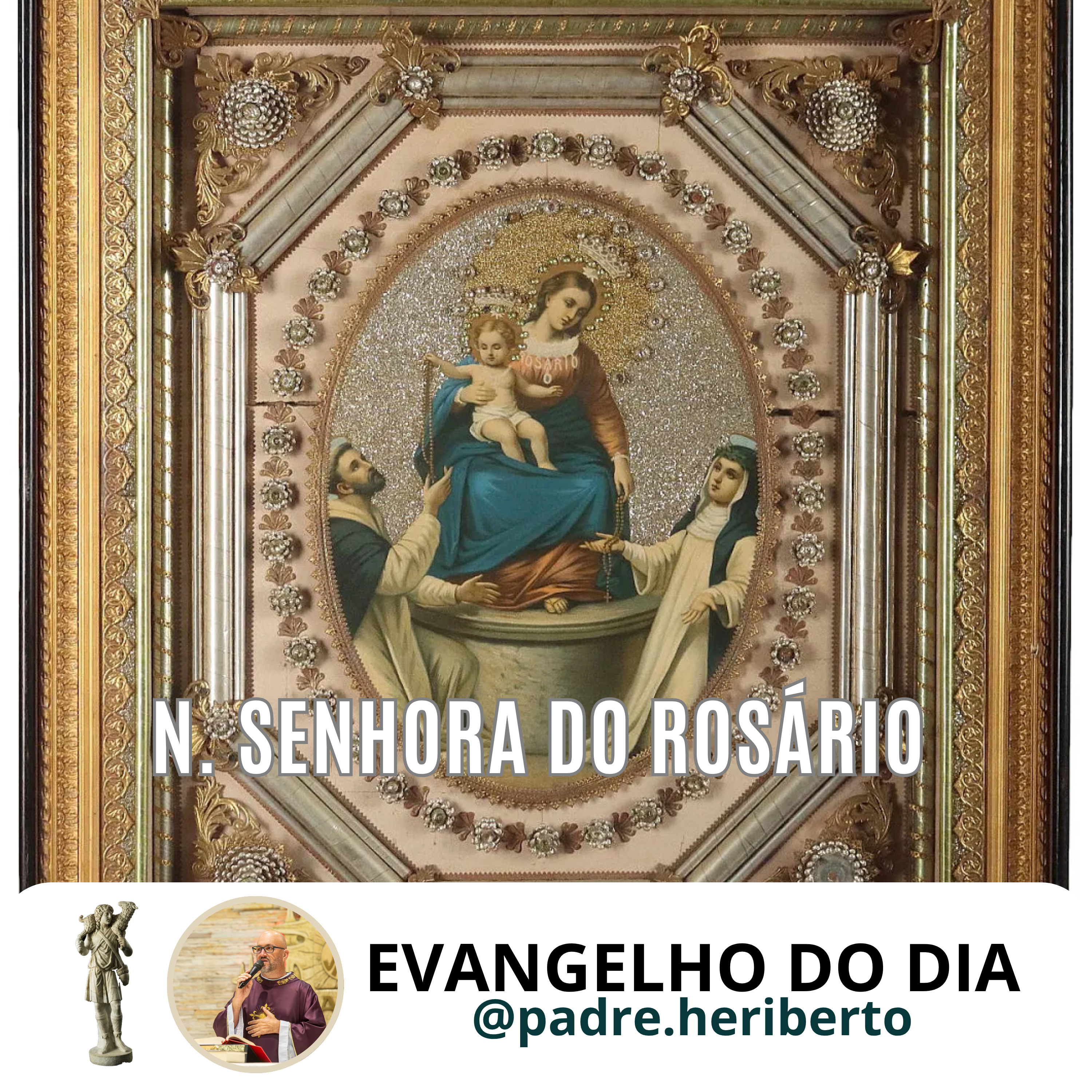 NOSSA SENHORA DO ROSÁRIO | TERÇA | 7 OUTUBRO 2025 | Lc 1,26-38 episode artwork
