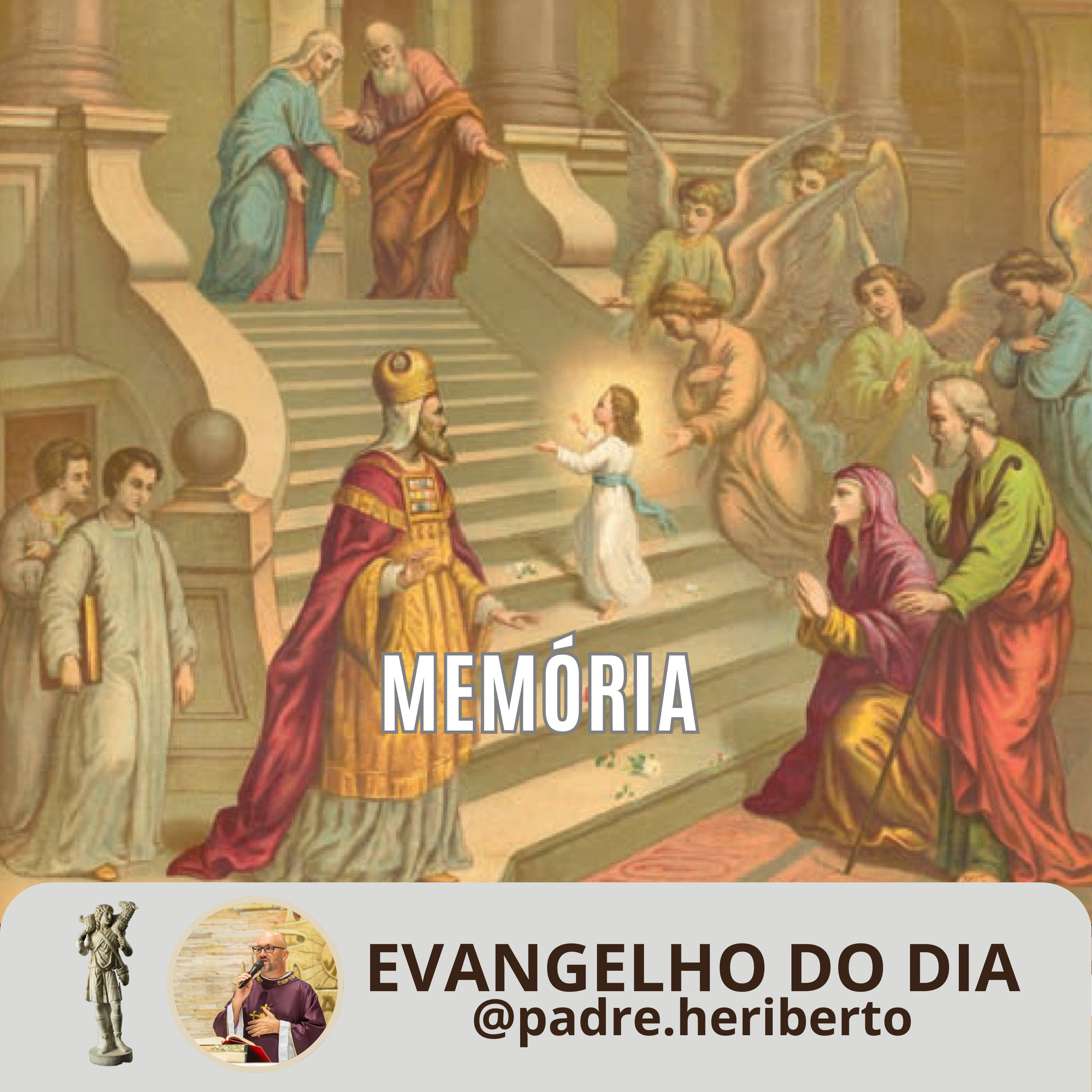 APRESENTAÇÃO DA BEM AVENTURADA VIRGEM MARIA | SEXTA | 21 NOV 25 | Mt 12,46-50 episode artwork