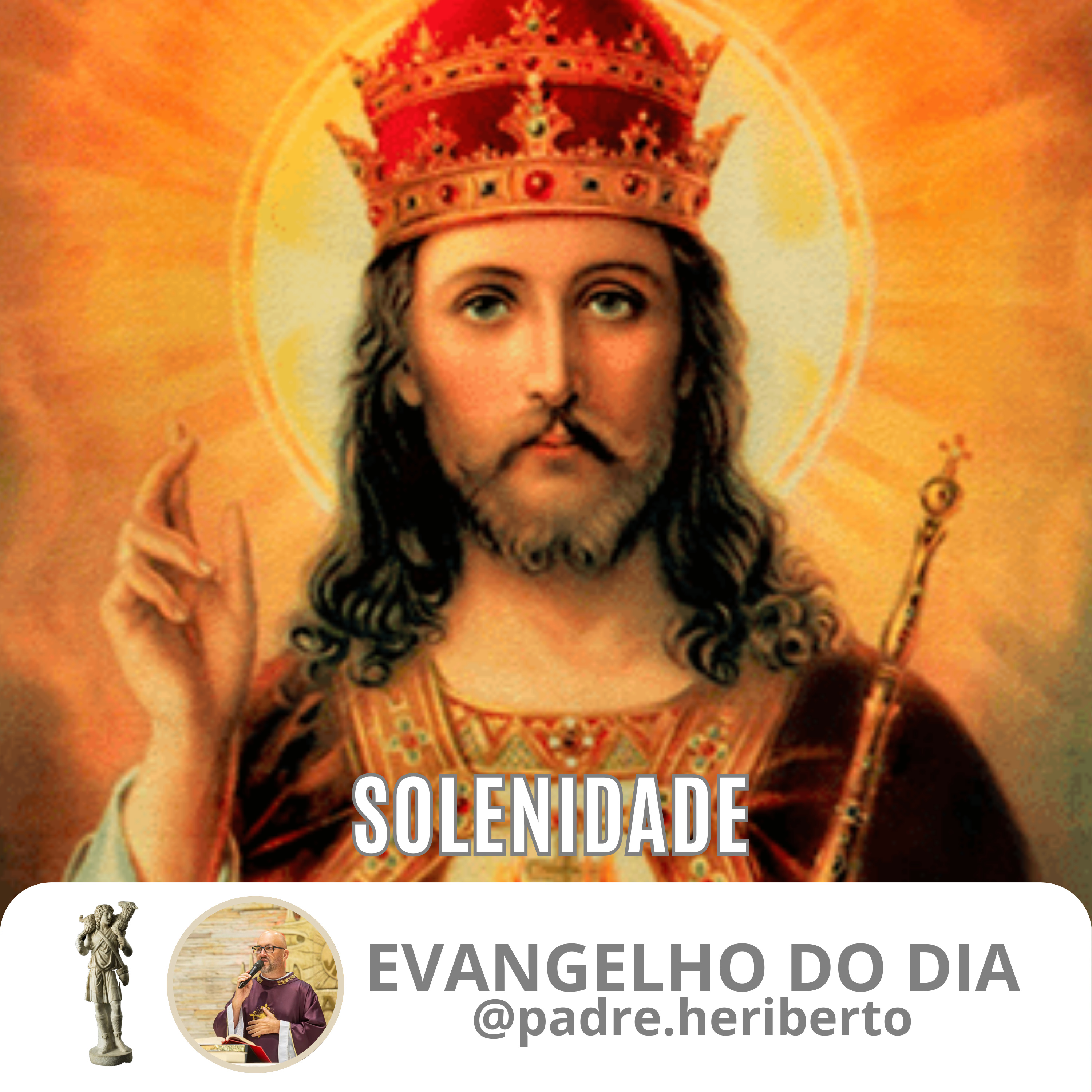 NOSSO SENHOR JESUS CRISTO, REI DO UNIVERSO | DOMINGO | 23 NOV 25 | Lc 23,35-43 episode artwork