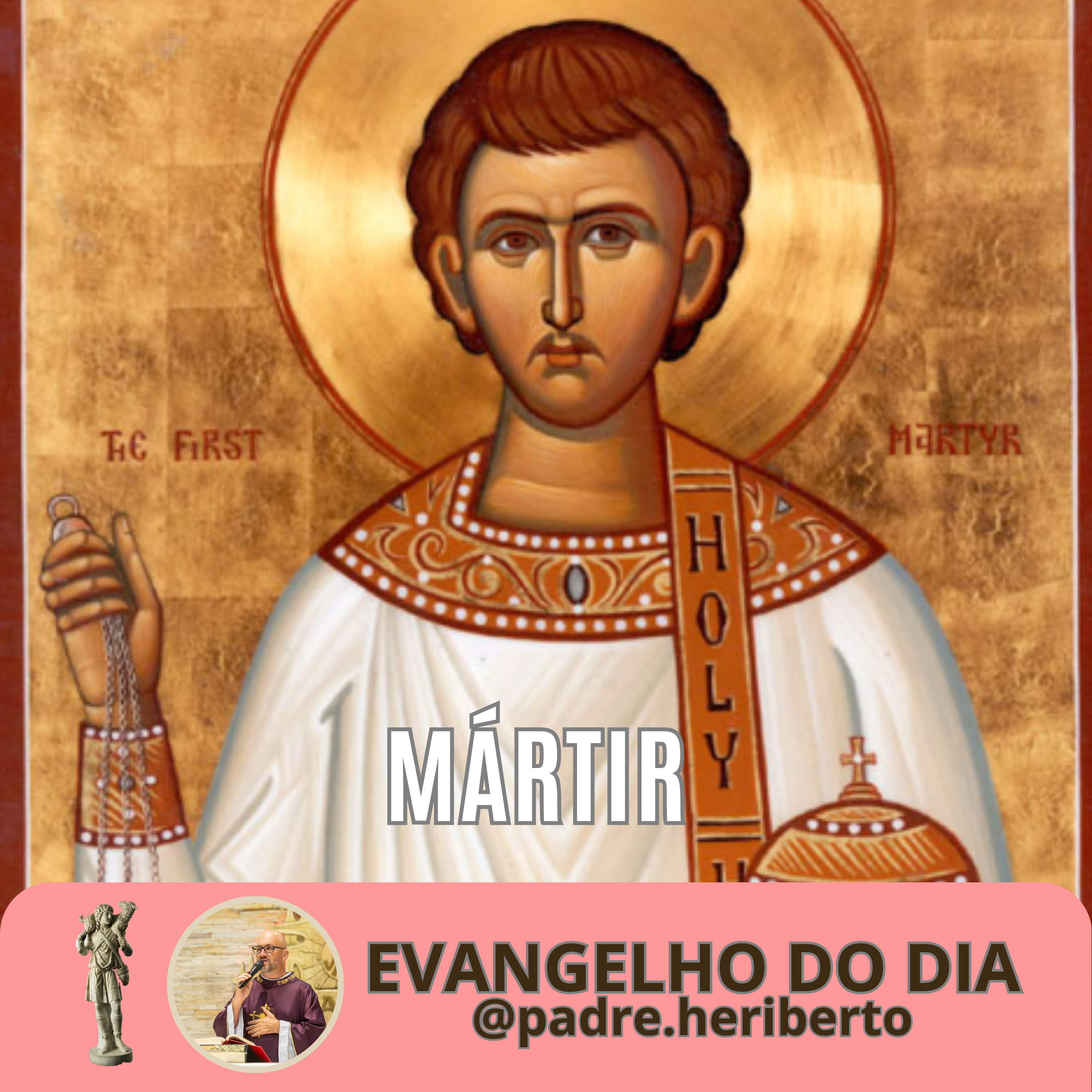 SANTO ESTÊVÃO | SEXTA | 26 DEZ 25 | Mt 10,17-22 episode artwork