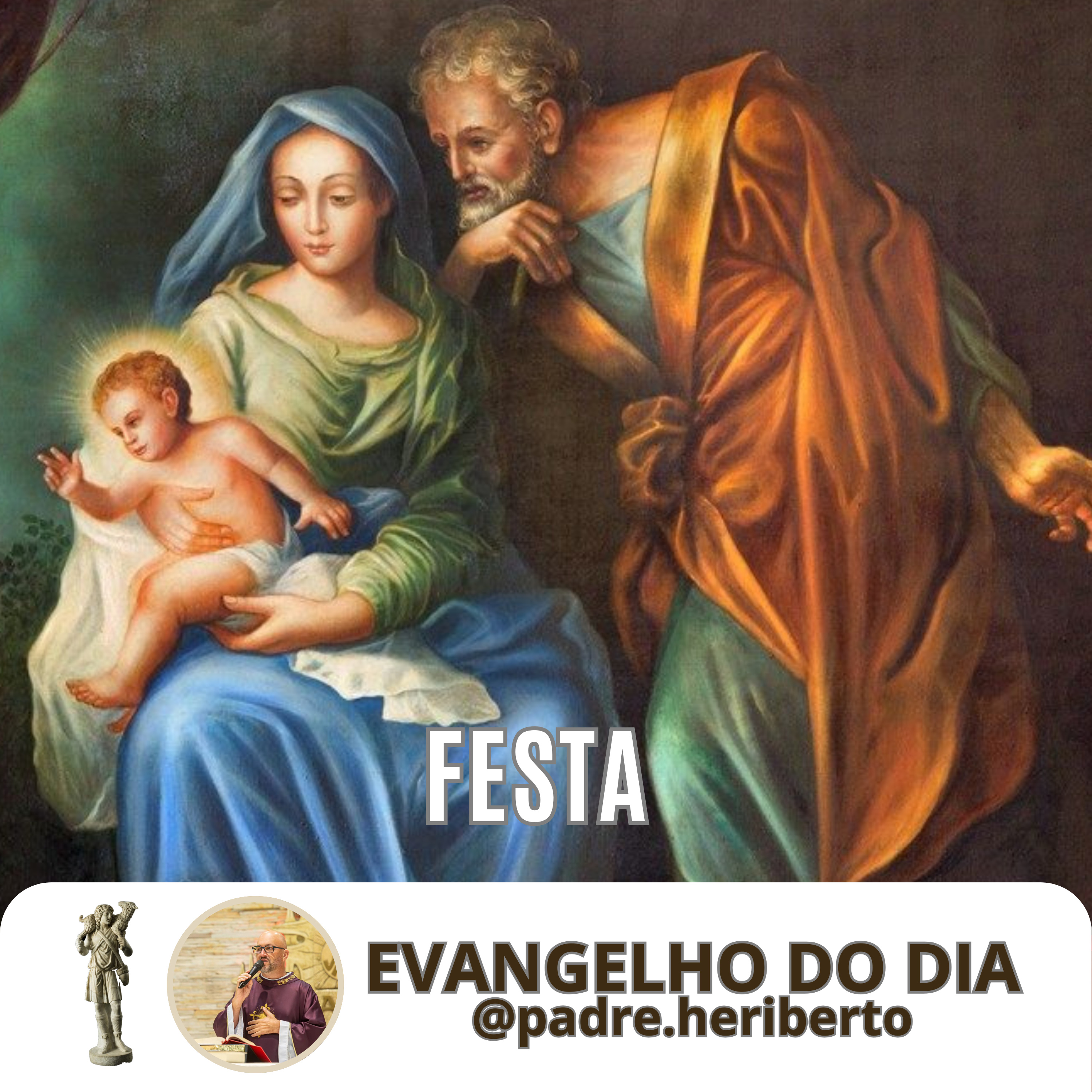 SAGRADA FAMÍLIA | DOMINGO | 28 DEZ 25 | Mt 2,13-15.19-23 episode artwork