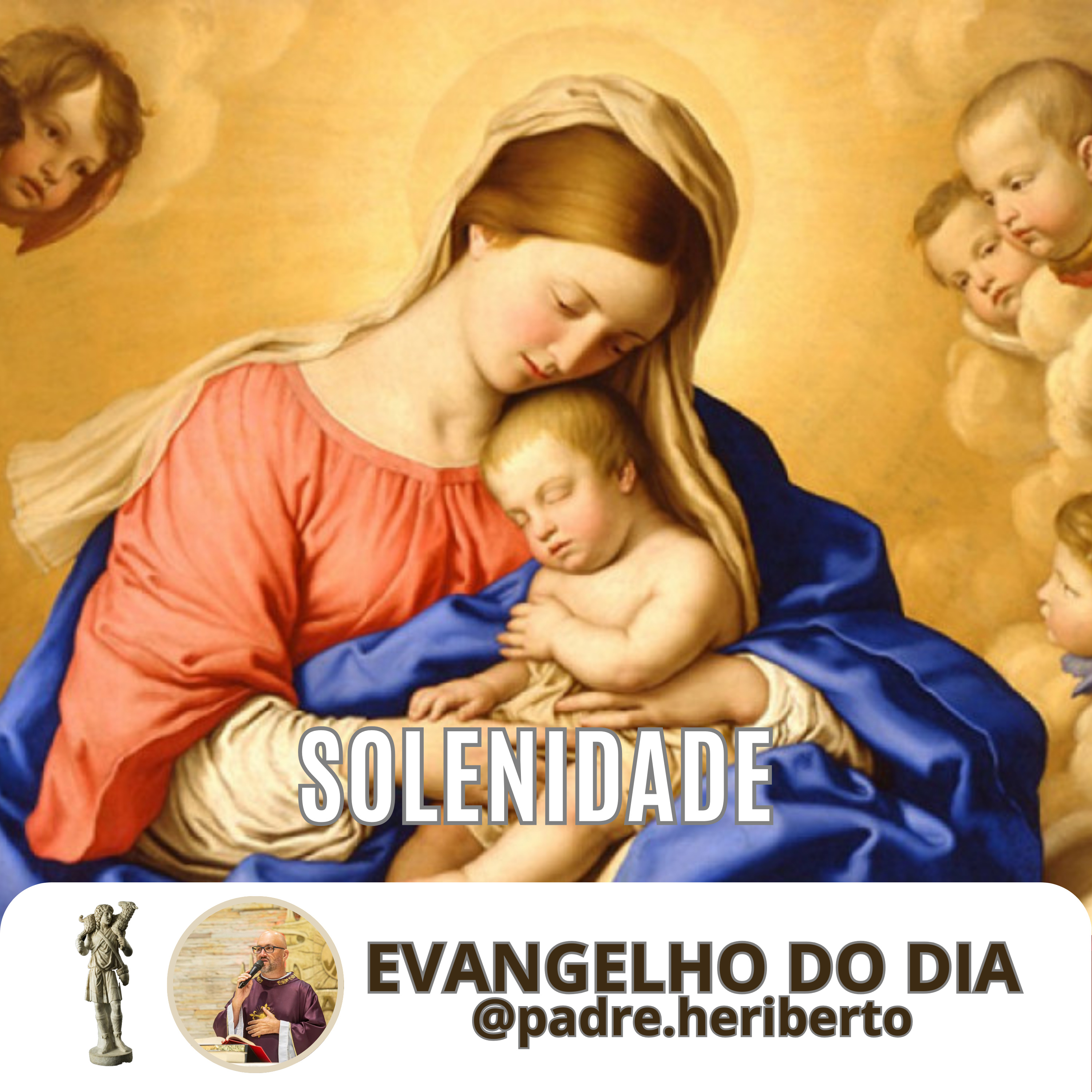 SANTA MARIA, MÃE DE DEUS | QUINTA | 1 JAN 26 | Lc 2,16-21 episode artwork
