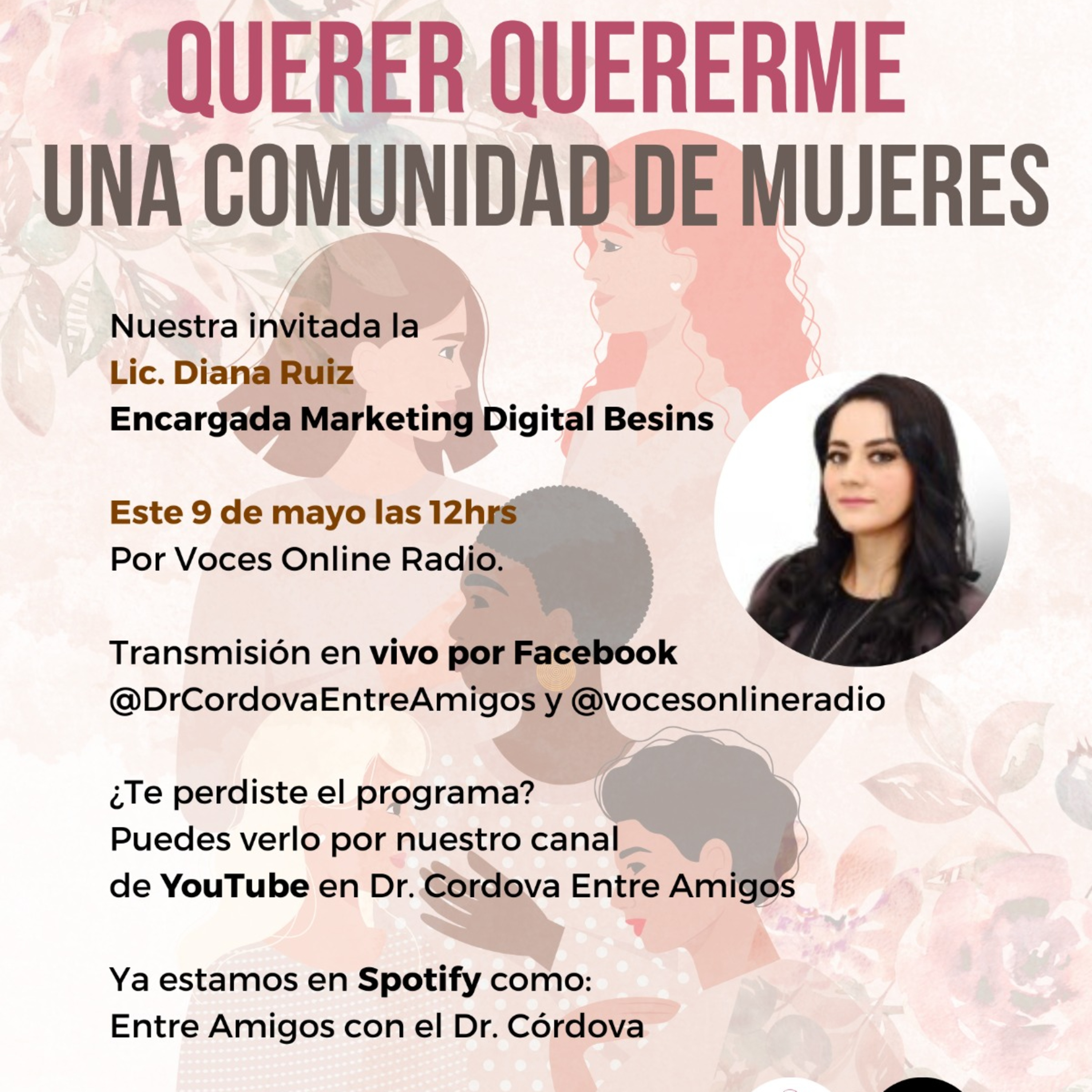 Querer Quererme: Una Comunidad de Mujeres (Entre Amigos con el Dr. Córdova) episode artwork