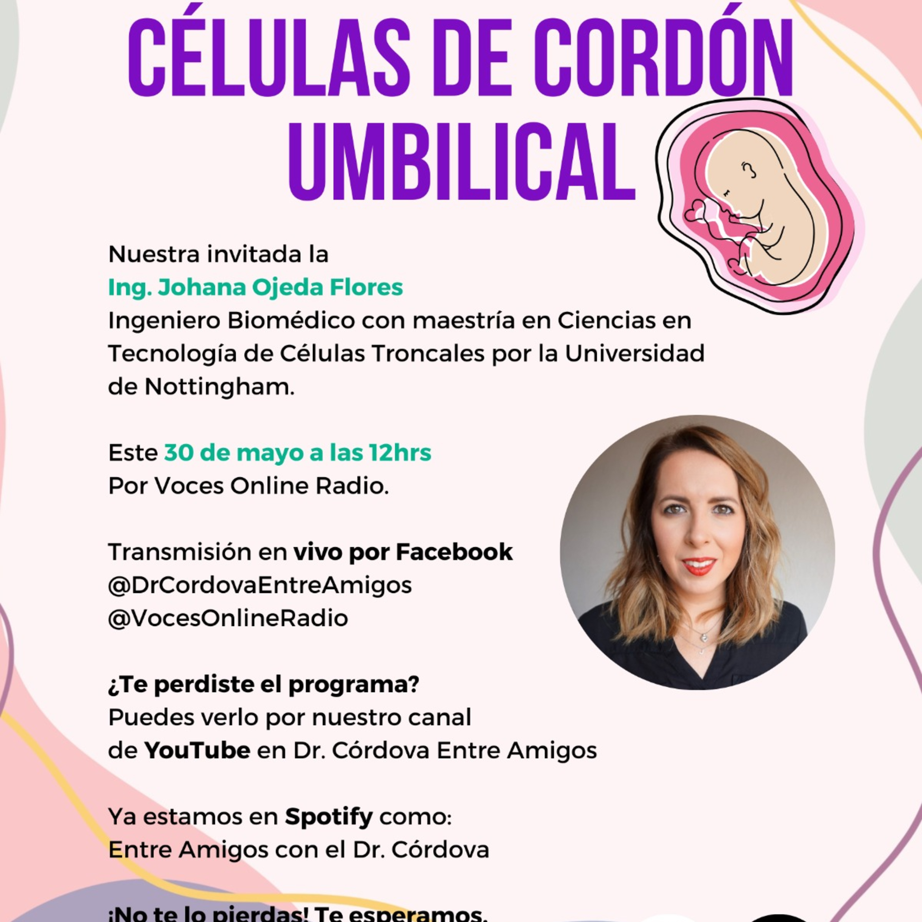Células de Cordón Umbilical (Entre Amigos con el Dr. Córdova) episode artwork