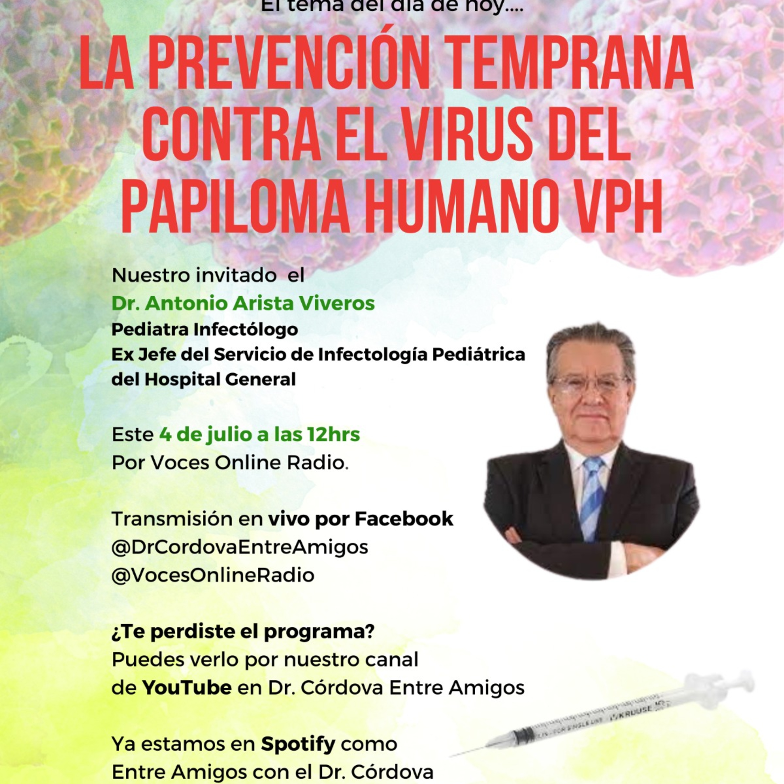 La Prevención Temprana Contra el Virus del Papiloma Humano VPH episode artwork