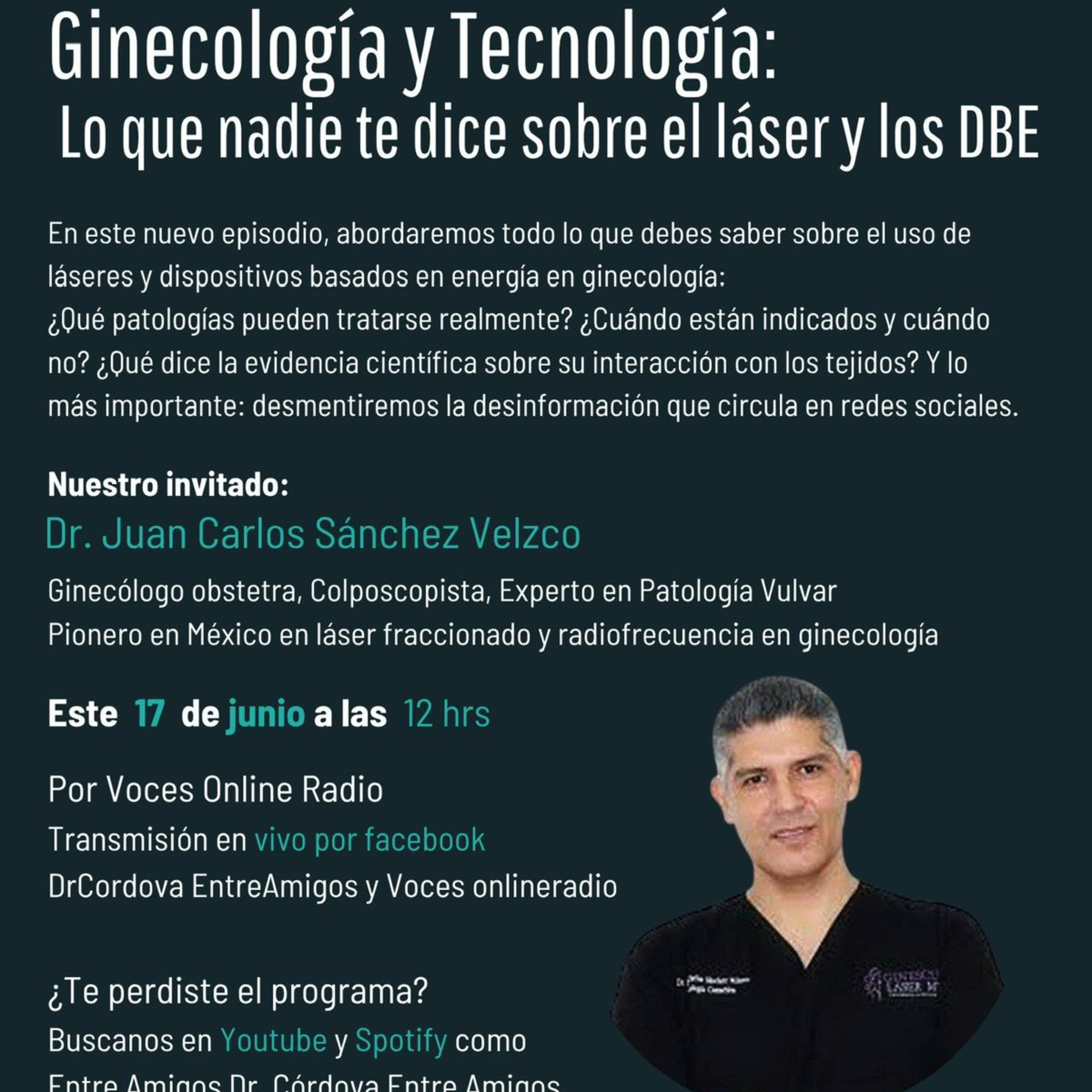 Ginecología y Tecnología: Lo que nadie te dice sobre el láser y los DBE episode artwork