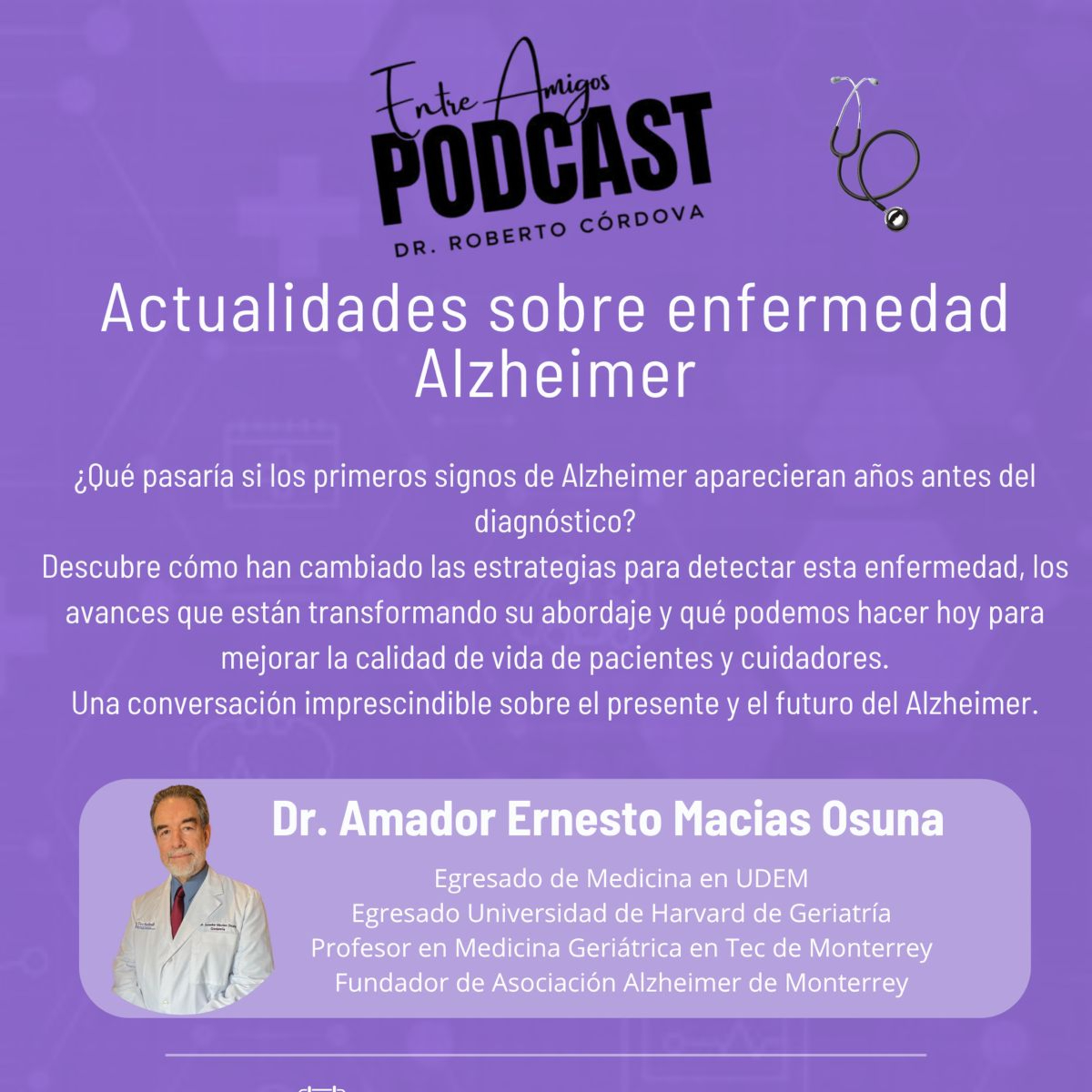 Actualidades sobre enfermedad Alzheimer episode artwork