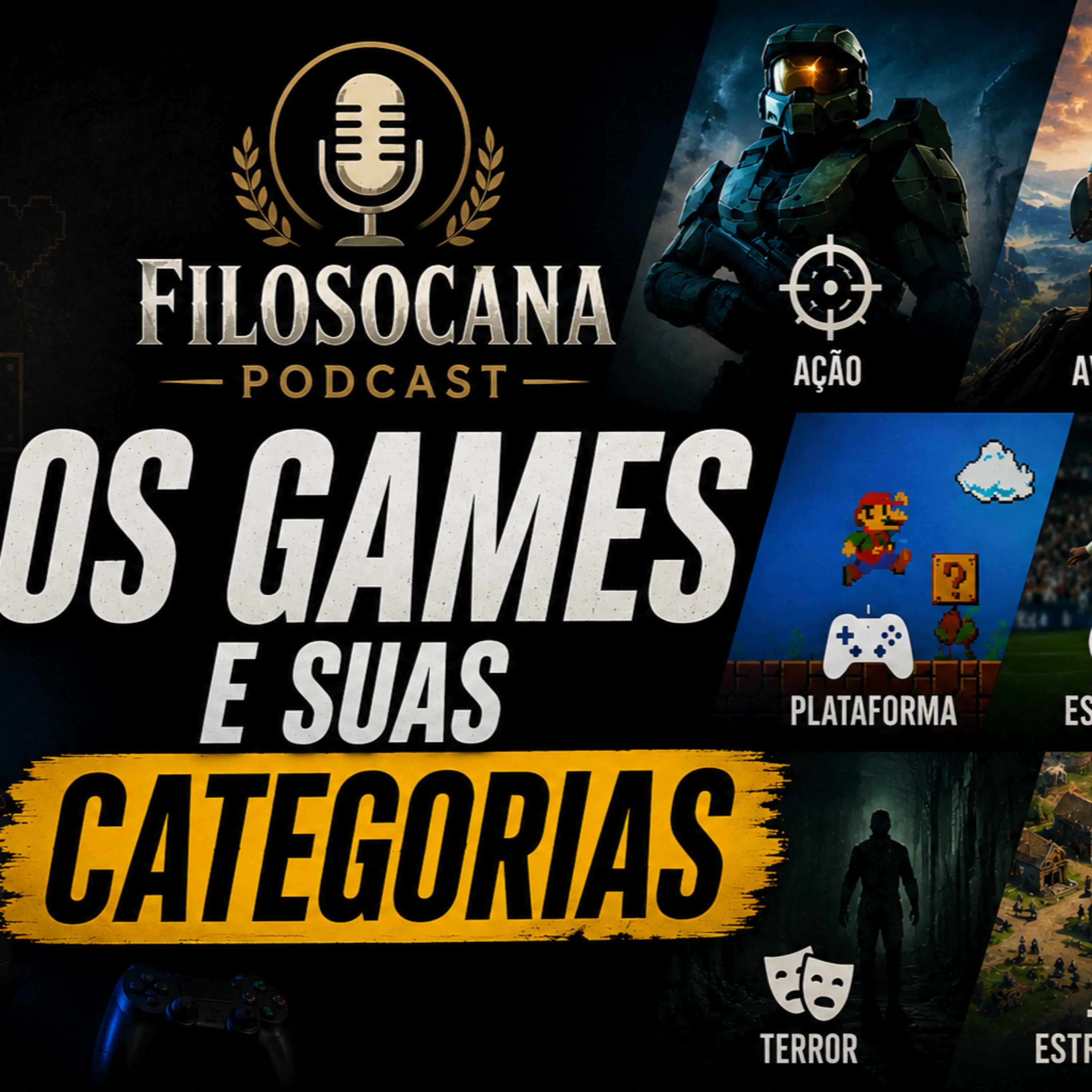 Os Games e suas categorias. episode artwork