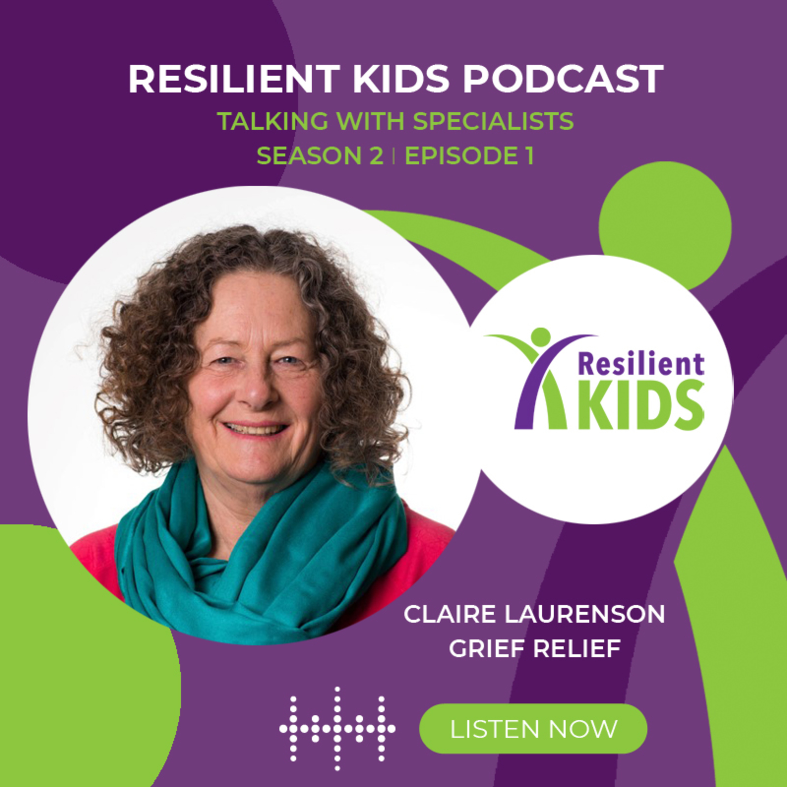 Grief Relief - Interview with Claire Laurenson episode artwork