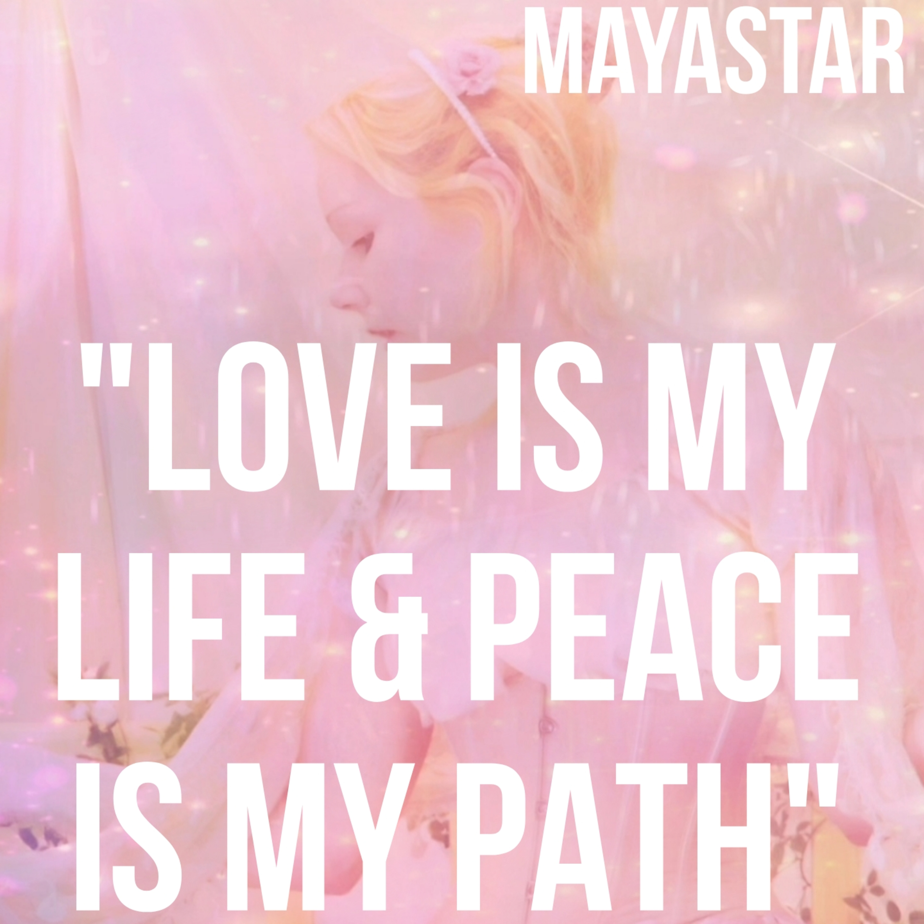 "Love is my life and peace is my path" | Positive Affirmations | Ascension, Alignment & Happiness episode artwork