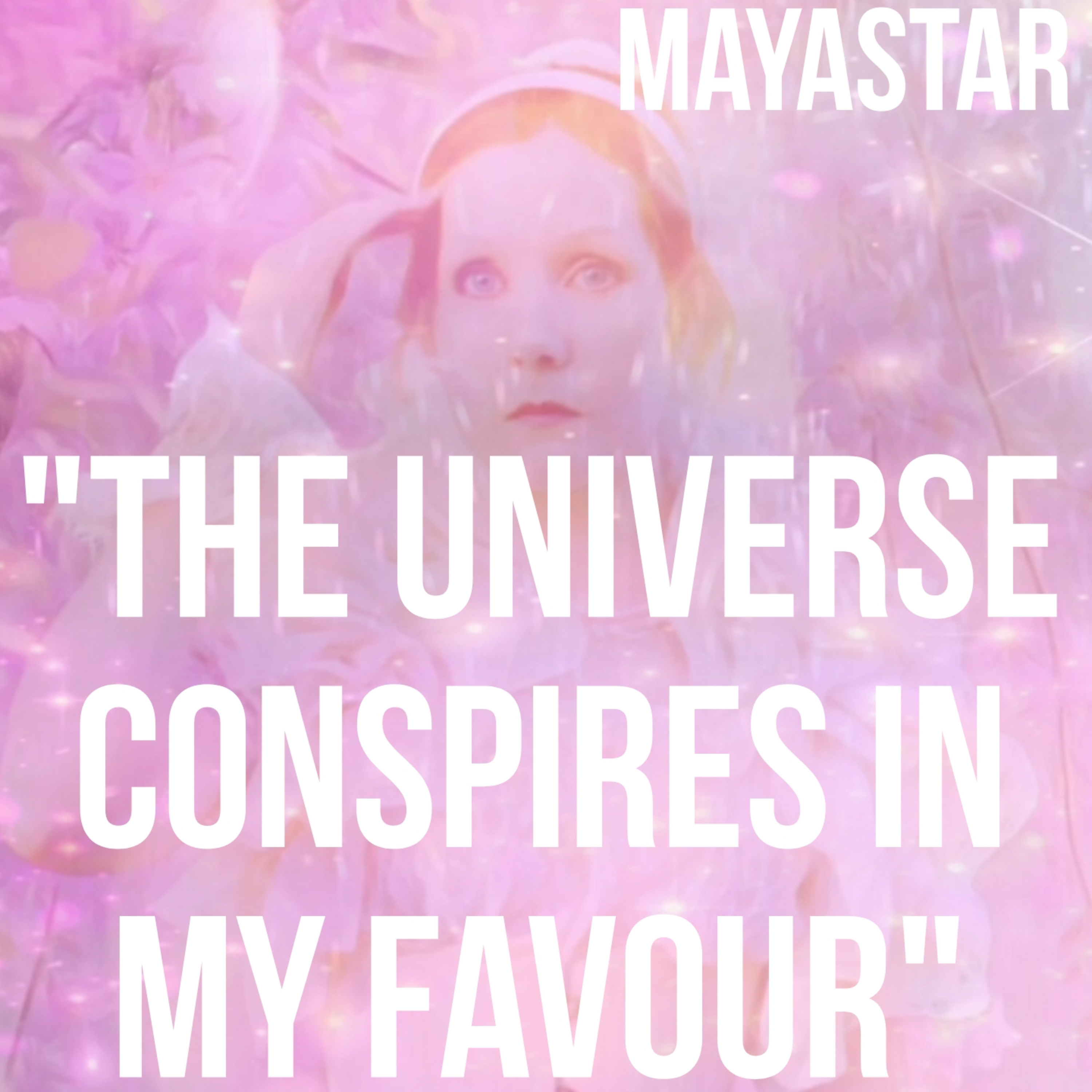 "All good manifests for me today - The Universe conspires in my favour" | Positive Affirmations episode artwork