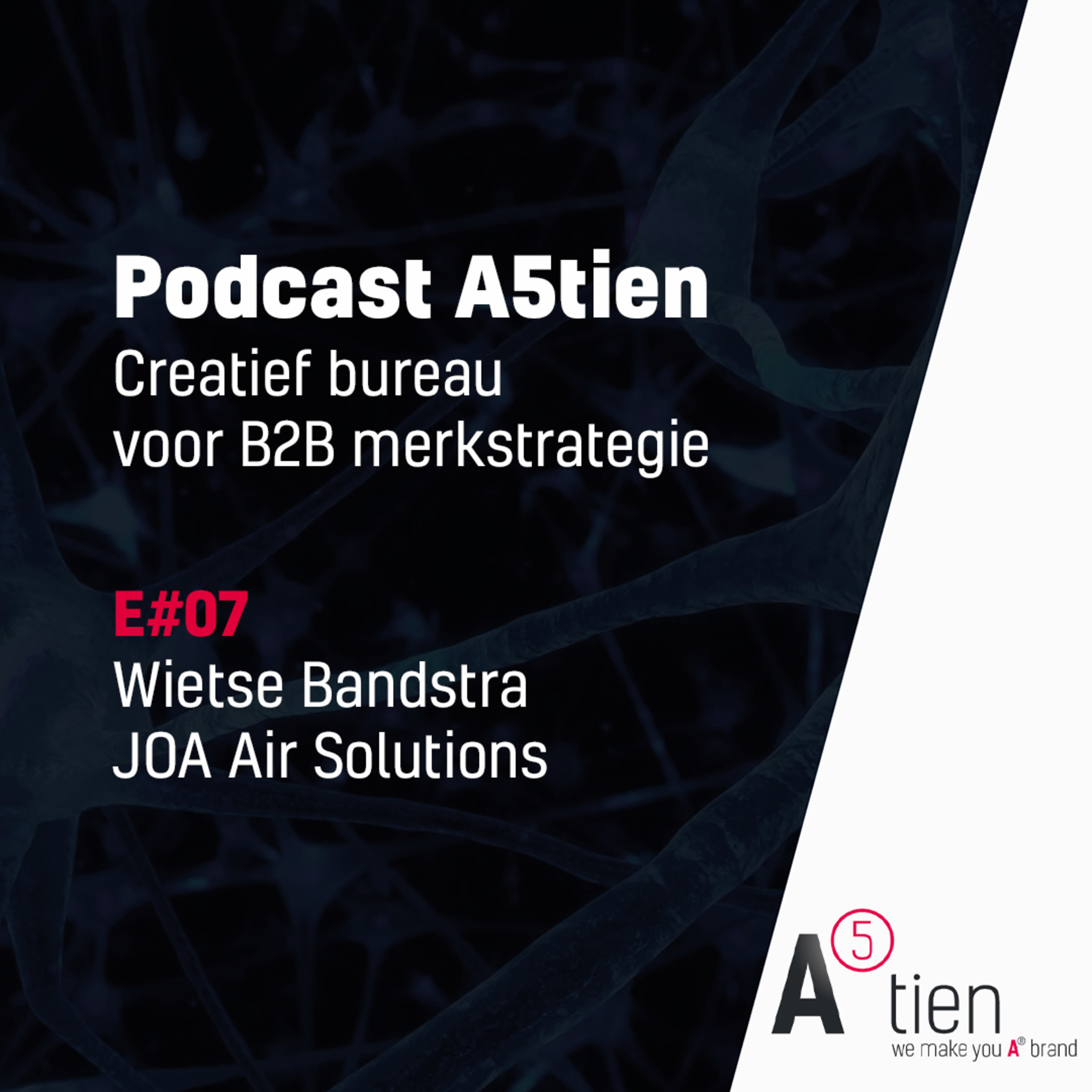 Podcast A5tien over merkstrategie in de technische industrie