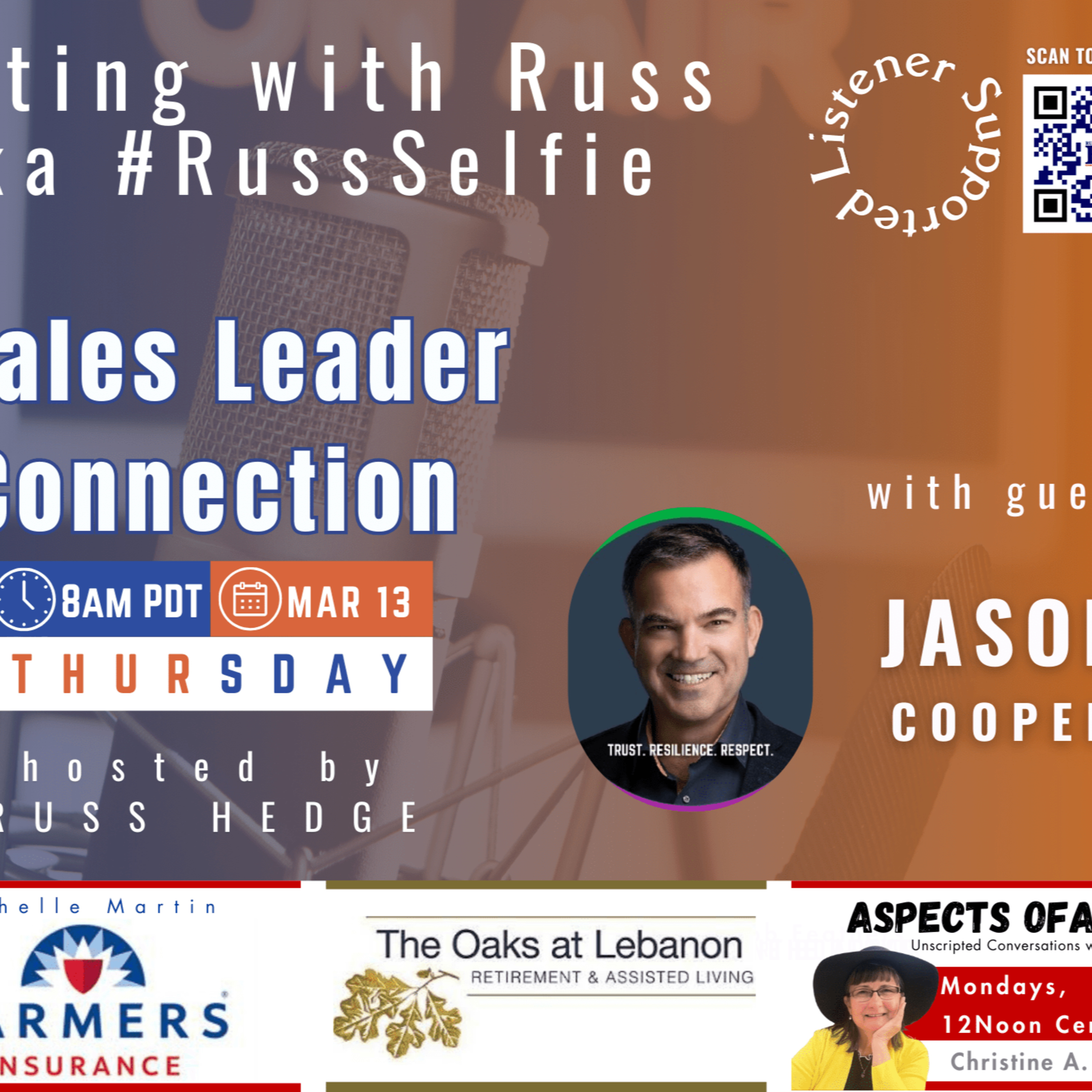 Marketing with Russ...aka #RussSelfie, Ep. 498, with Jason Cooper episode artwork