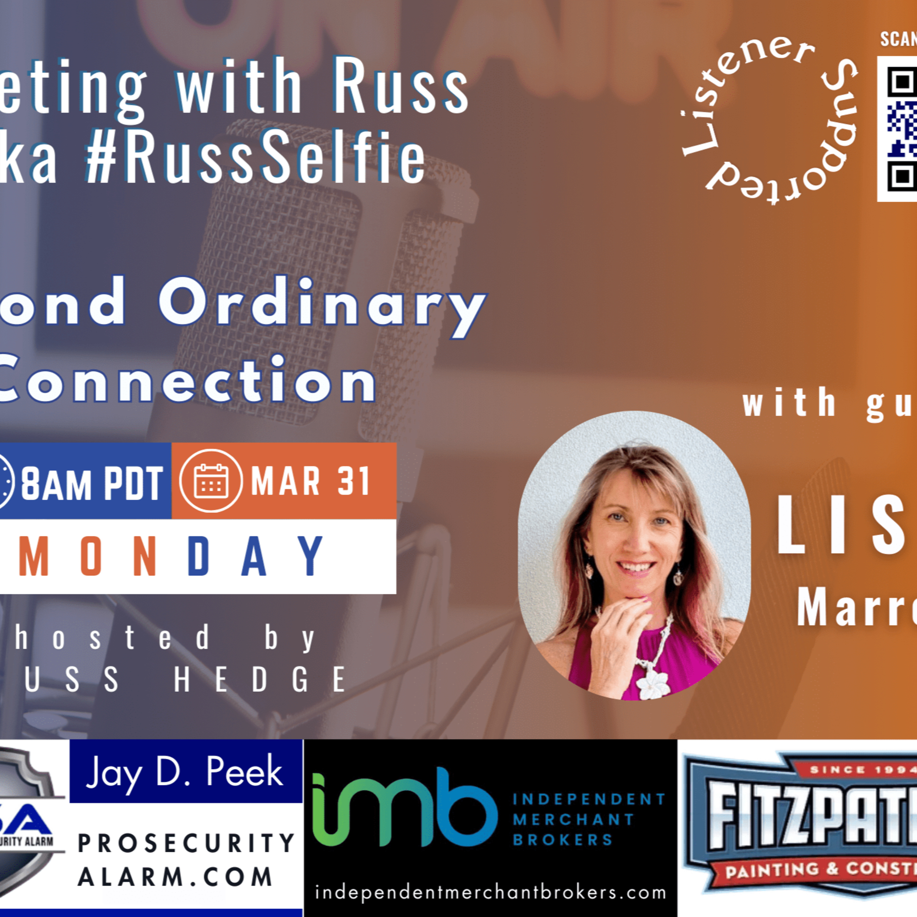 Marketing with Russ...aka #RussSelfie, Ep. 503, with Lisa Marree episode artwork