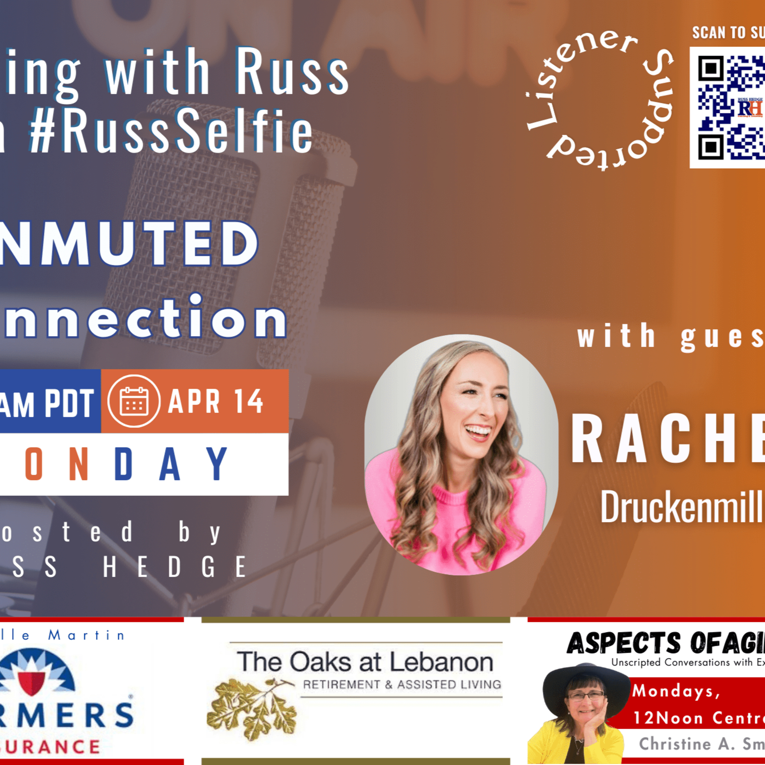 Marketing with Russ...aka #RussSelfie, Ep. 507, with Rachel Druckenmiller episode artwork