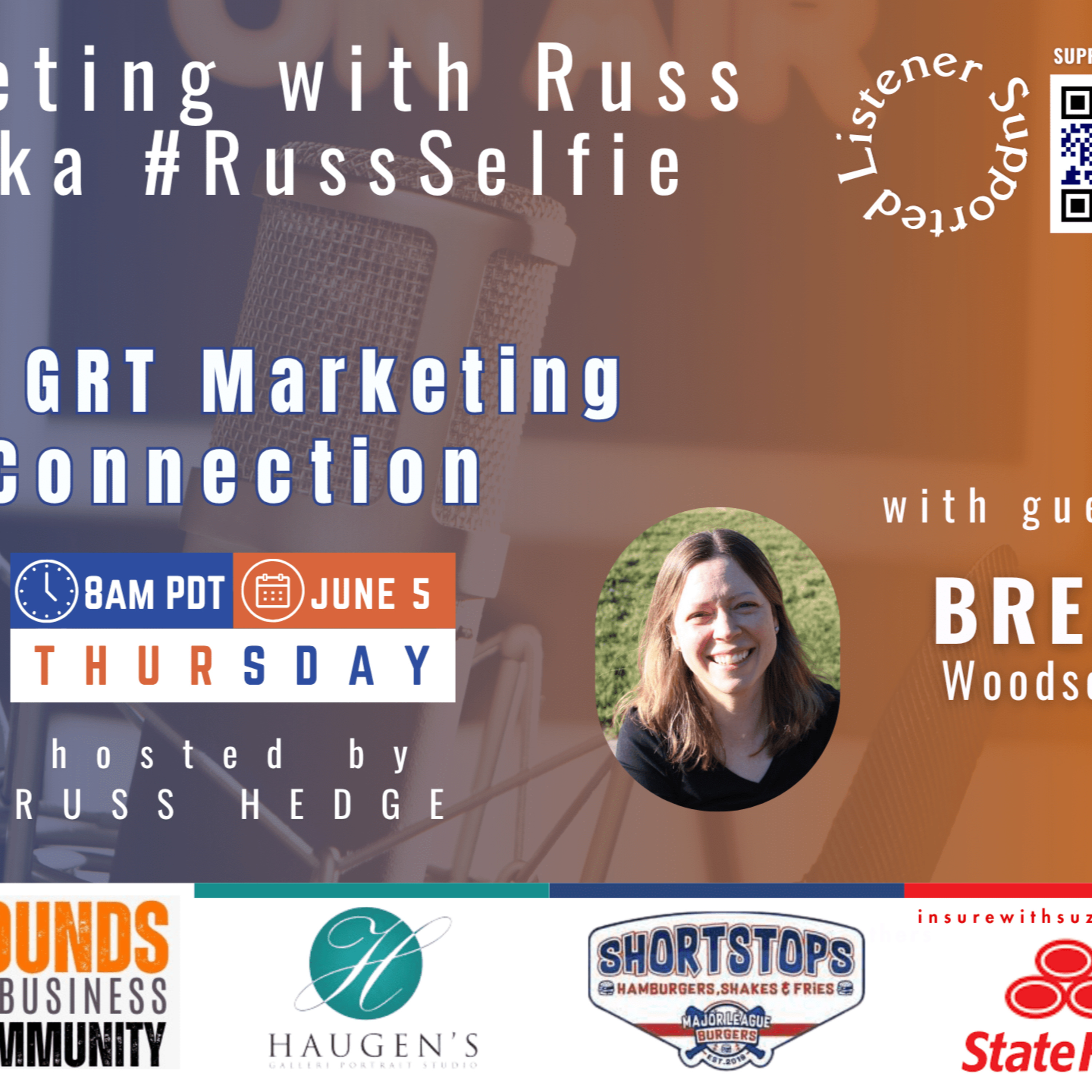 Marketing with Russ...aka #RussSelfie, Ep. 522, with Brea Woodson episode artwork