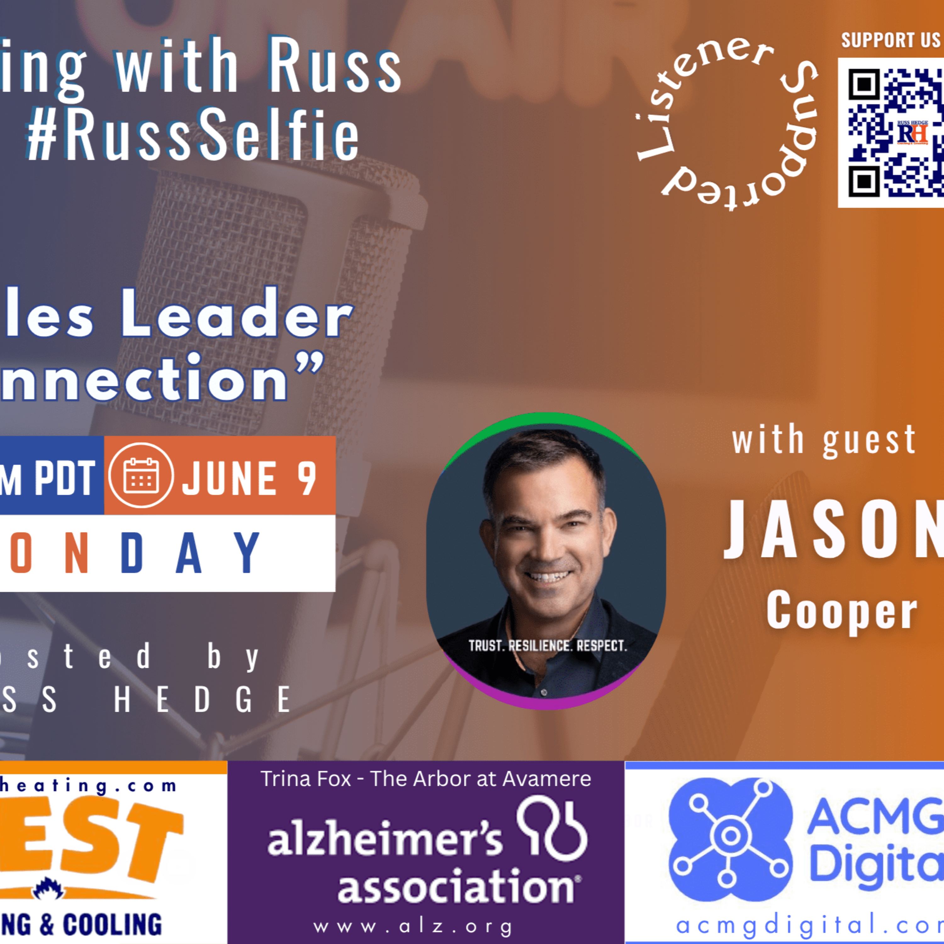 Marketing with Russ...aka #RussSelfie, Ep. 523, with Jason Cooper episode artwork