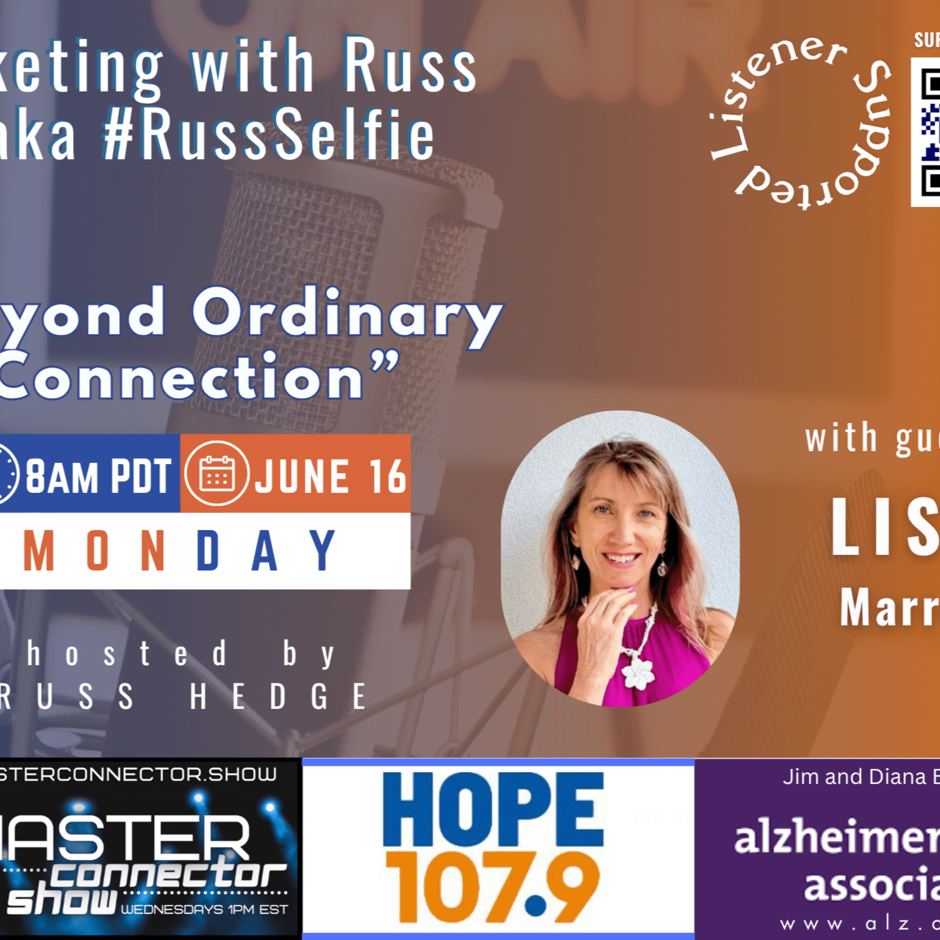 Marketing with Russ...aka #RussSelfie, Ep. 525, with Lisa Marree episode artwork