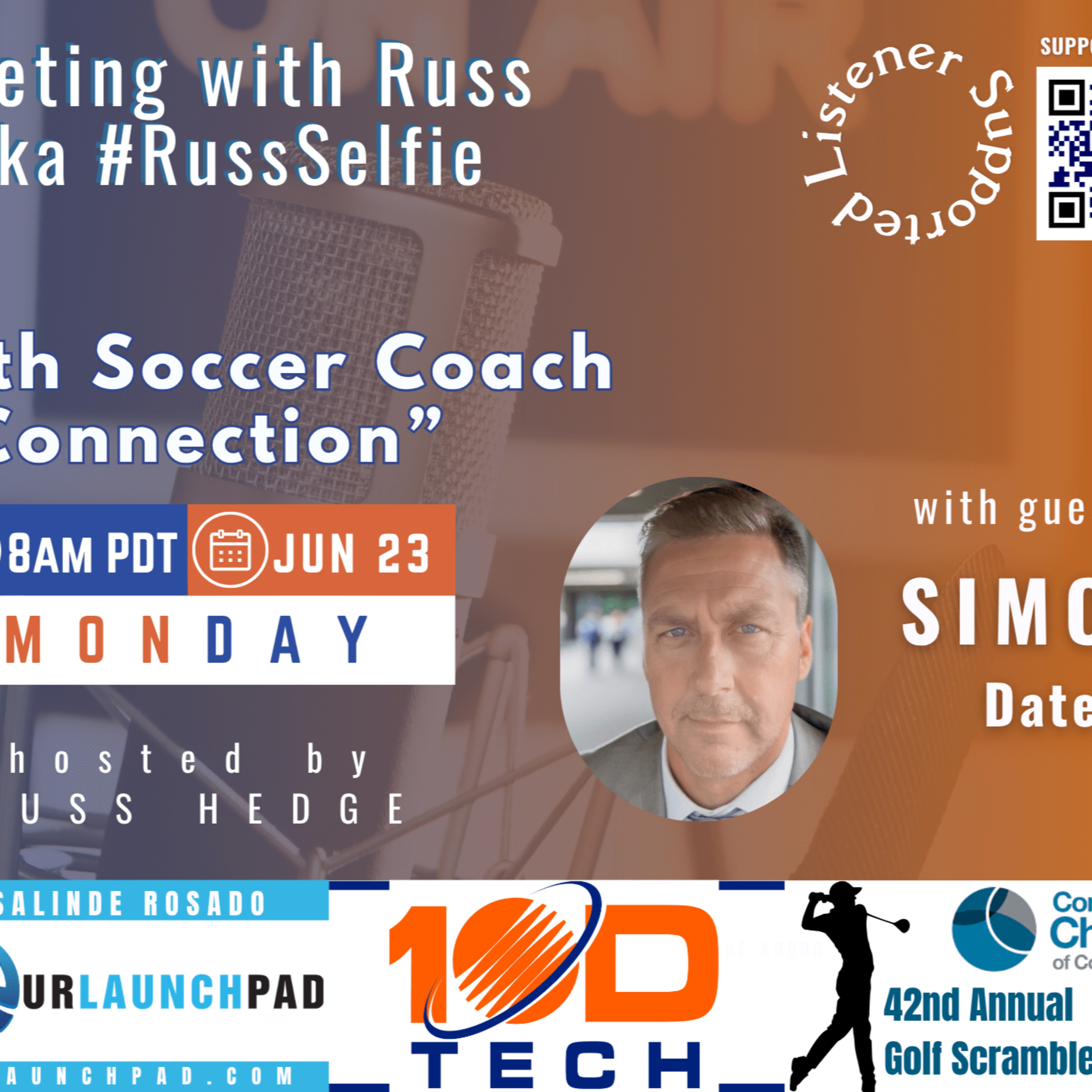 Marketing with Russ...aka #RussSelfie, Ep. 527, with Simon Date episode artwork