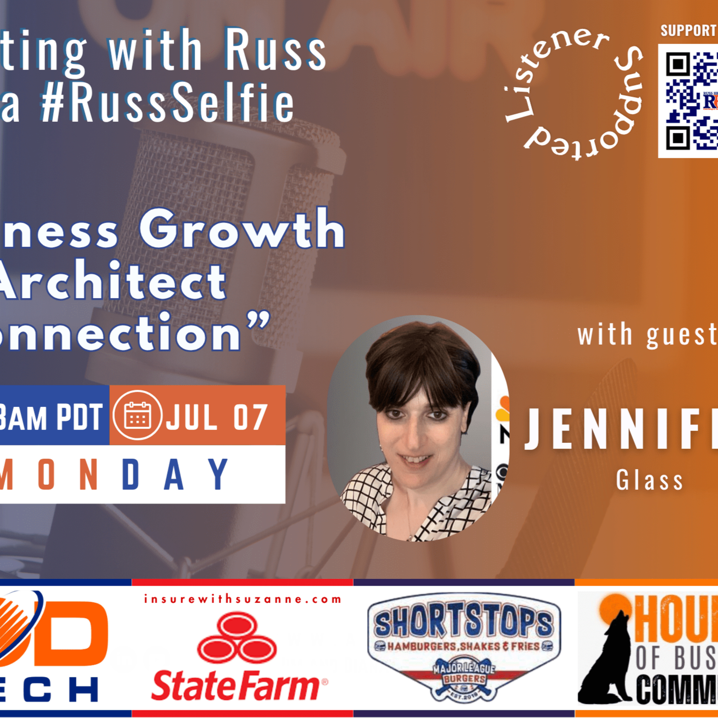 Marketing with Russ...aka #RussSelfie, Ep. 531, with Jennifer Glass episode artwork