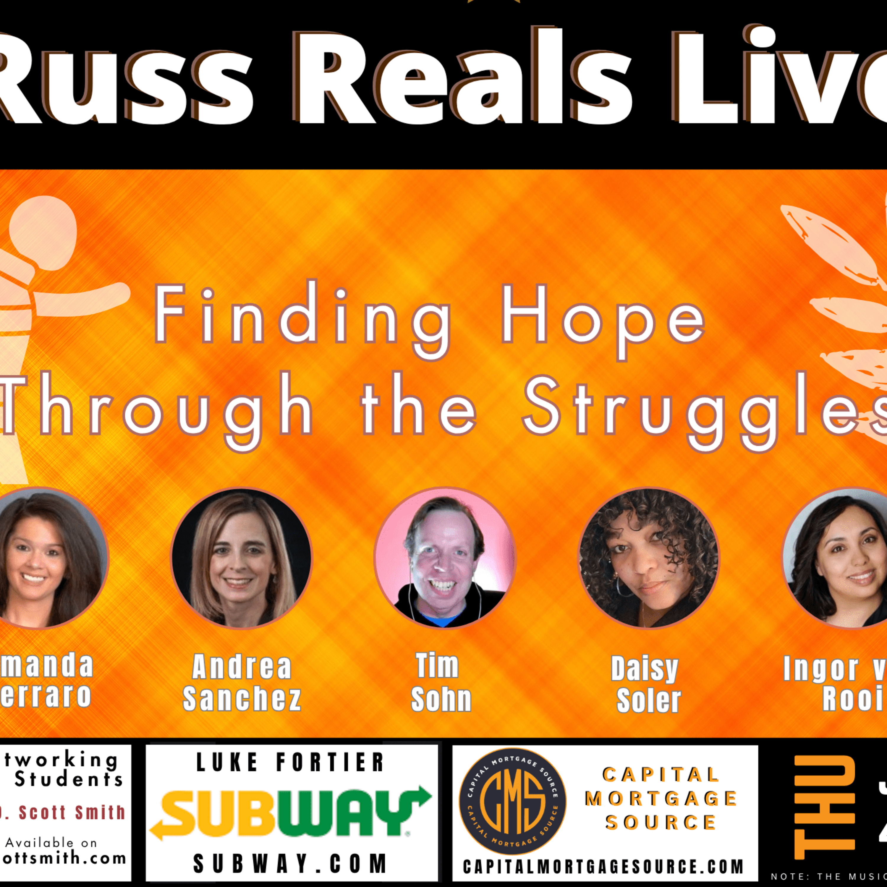 Russ Reals Live: Finding Hope through the Struggles episode artwork