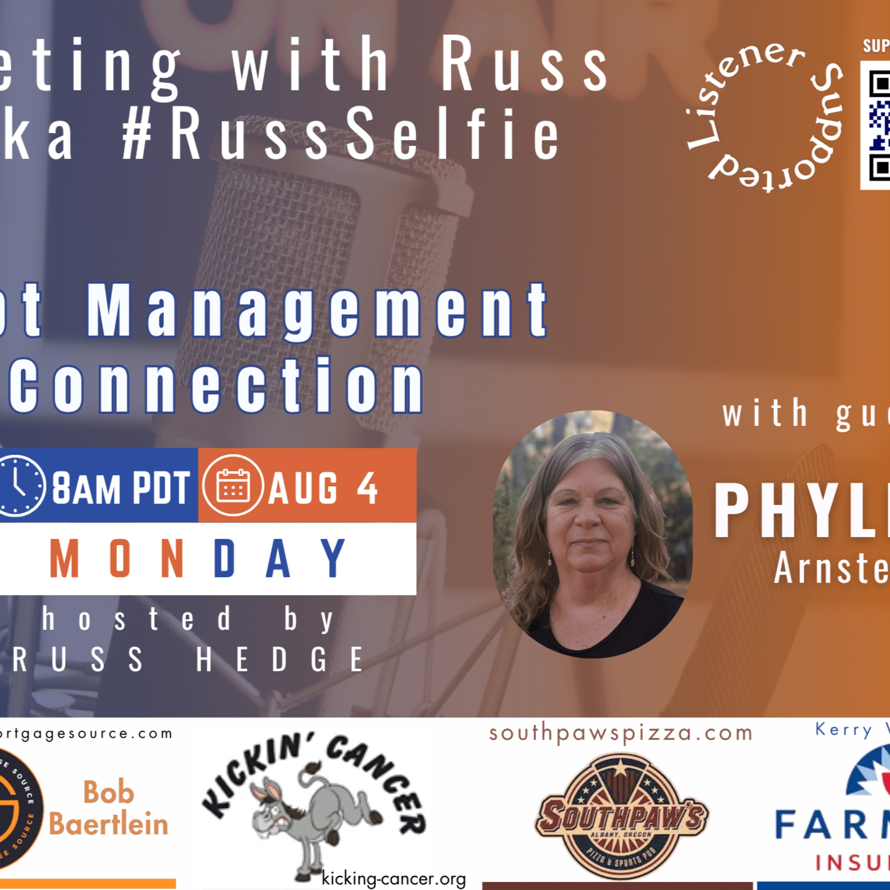 Marketing with Russ...aka #RussSelfie, Ep. 539, with Phyllis Arnstein episode artwork