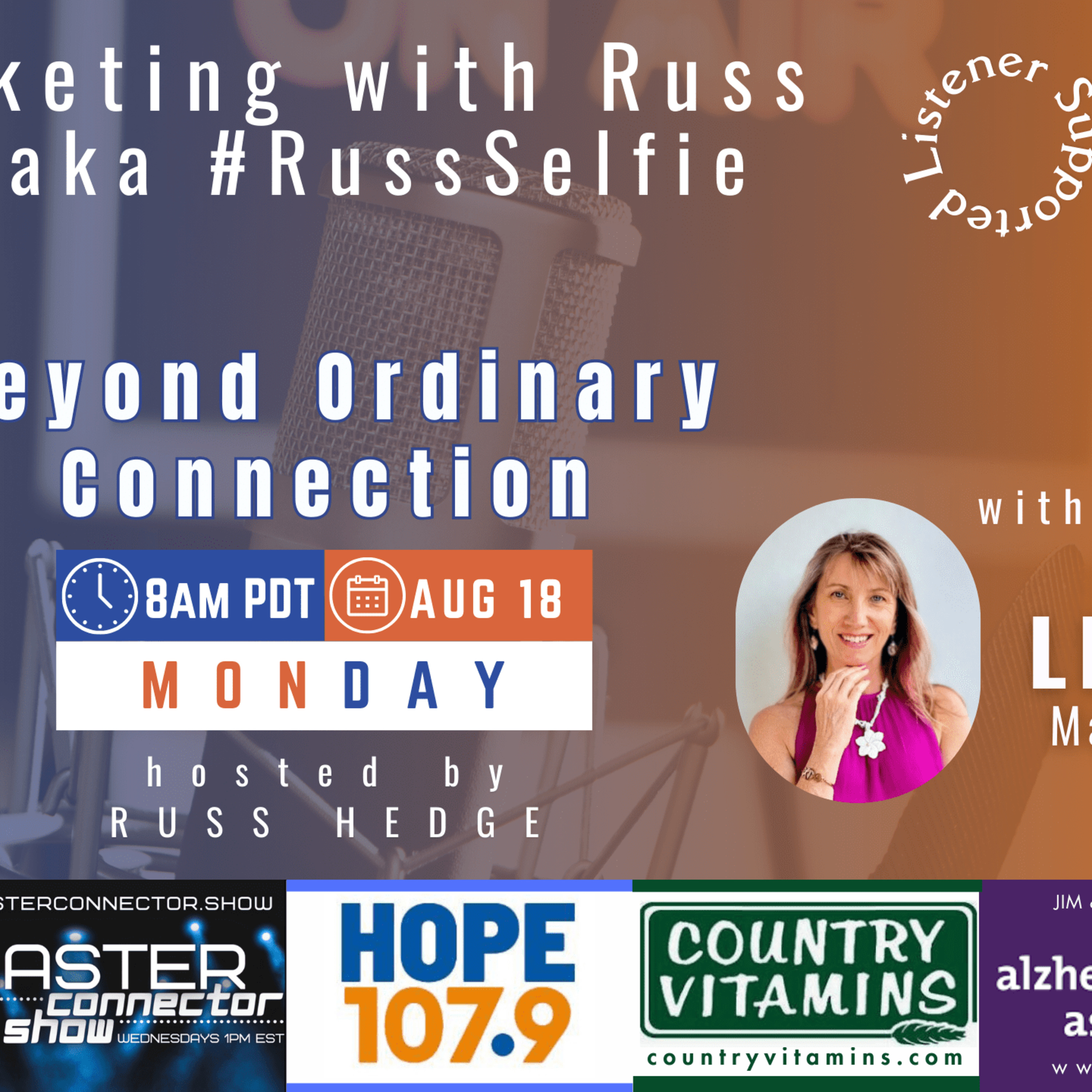Marketing with Russ...aka #RussSelfie, Ep. 543, with Lisa Marree episode artwork