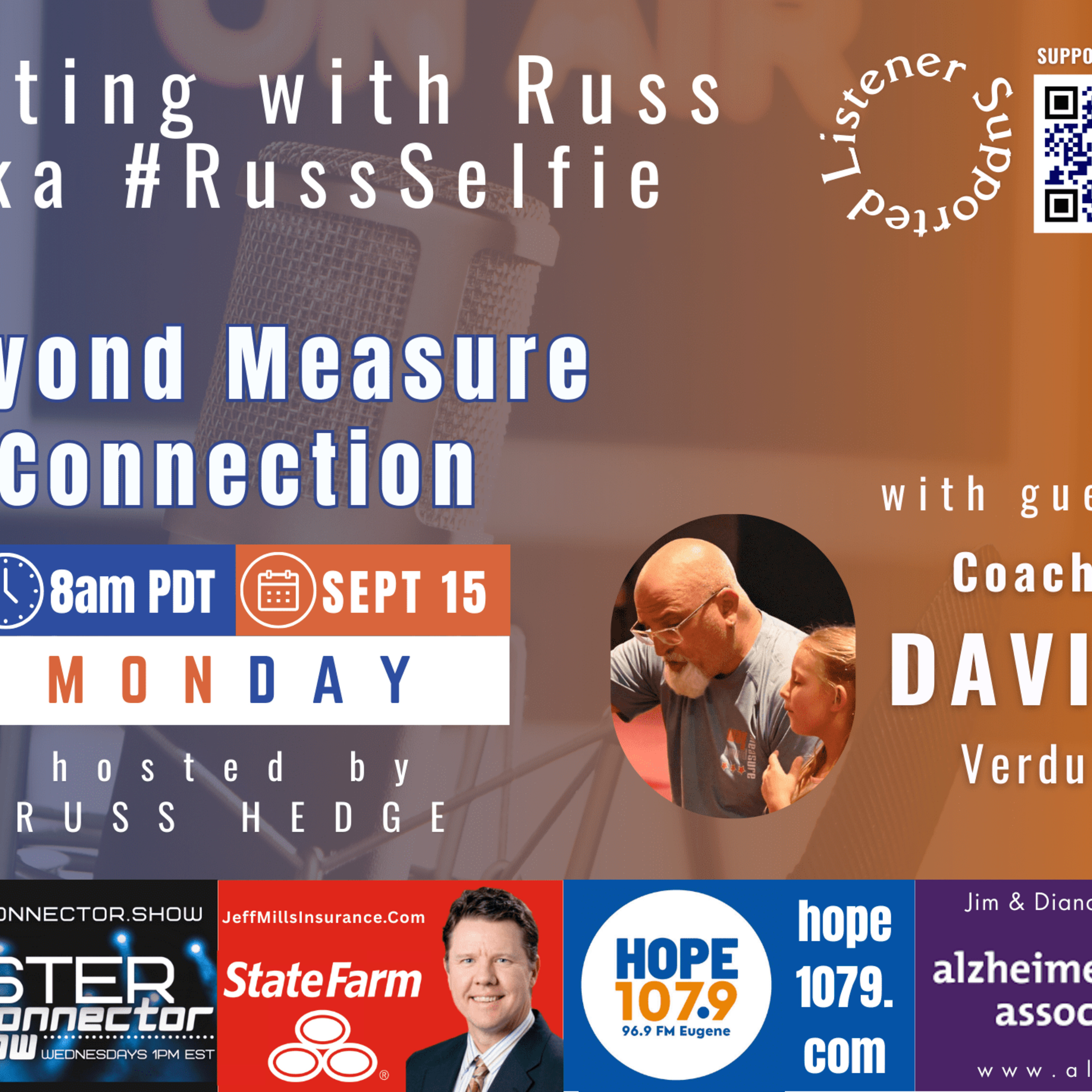 Marketing with Russ...aka #RussSelfie, Episode 551, with Coach David Verdu episode artwork