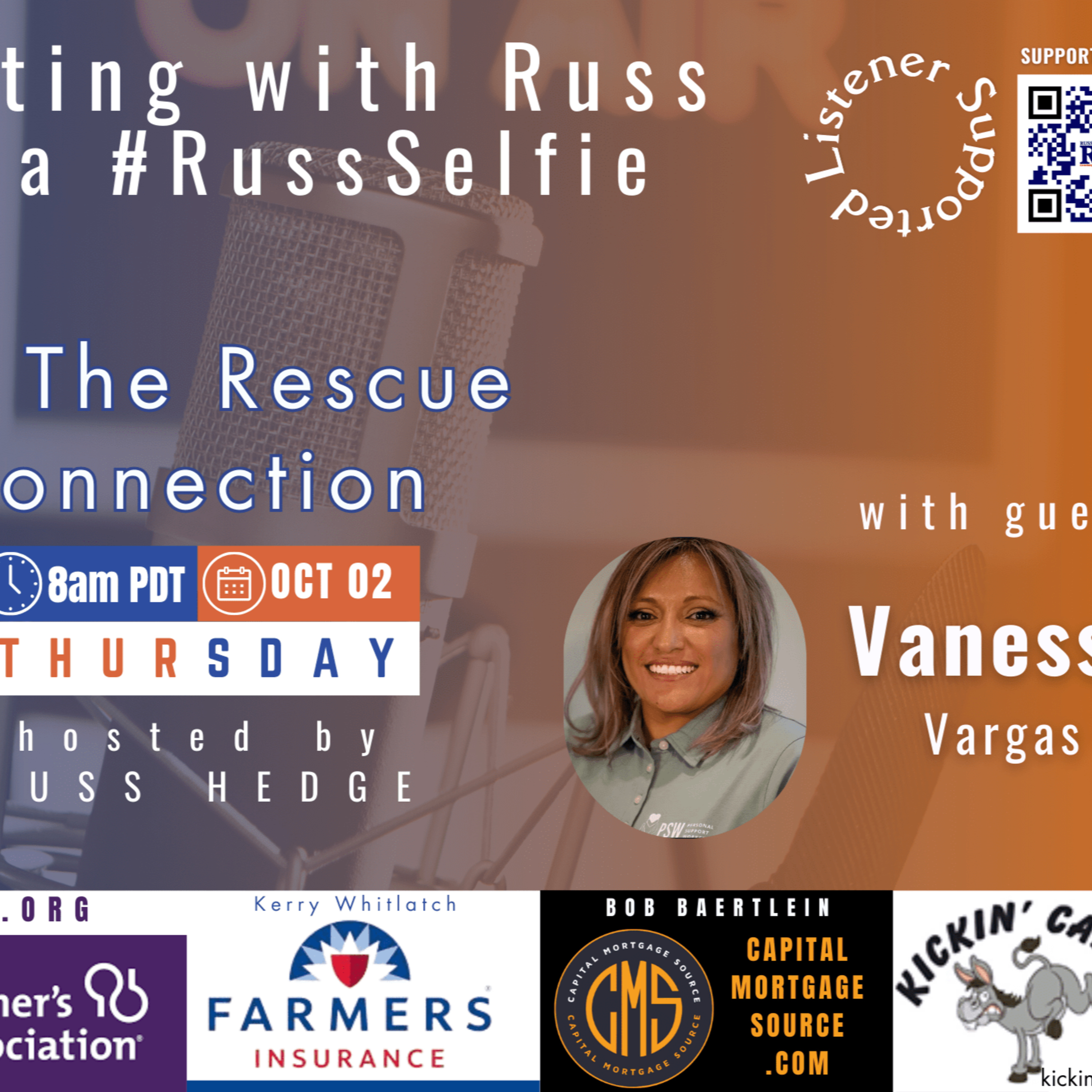 Marketing with Russ...aka #RussSelfie, Ep. 556, with Vanessa Vargas episode artwork