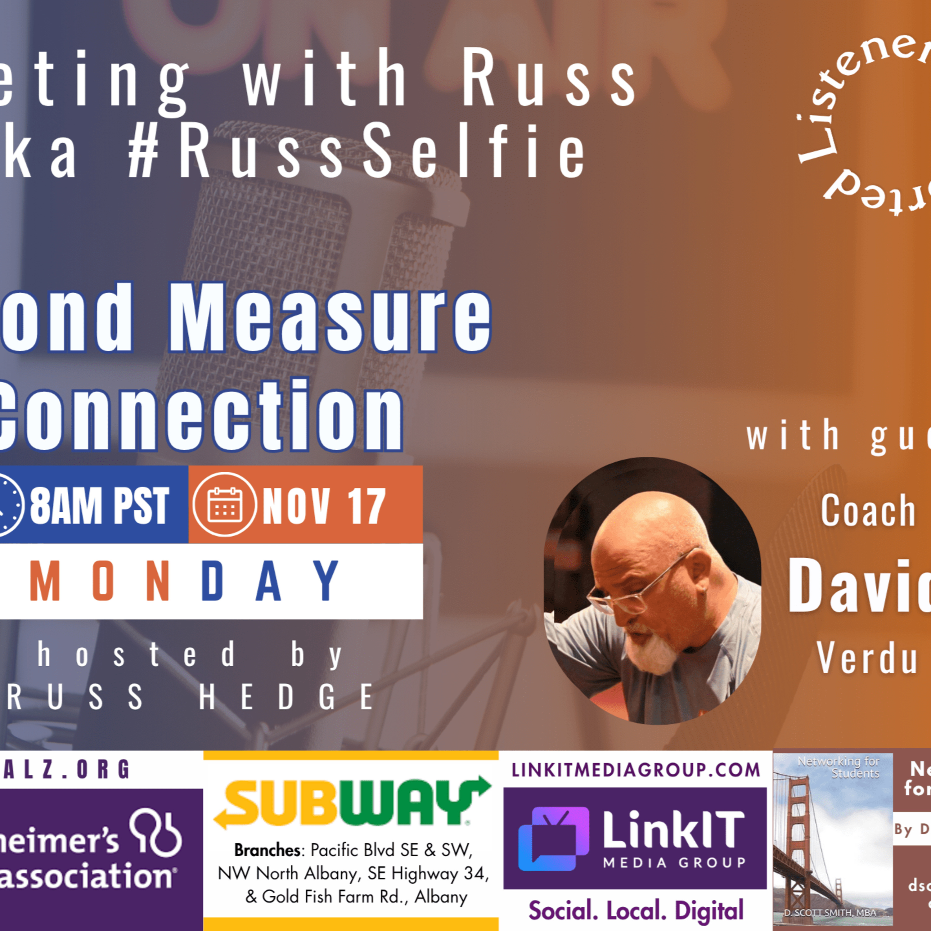 Marketing with Russ...aka #RussSelfie, Ep. 569, with Coach David episode artwork