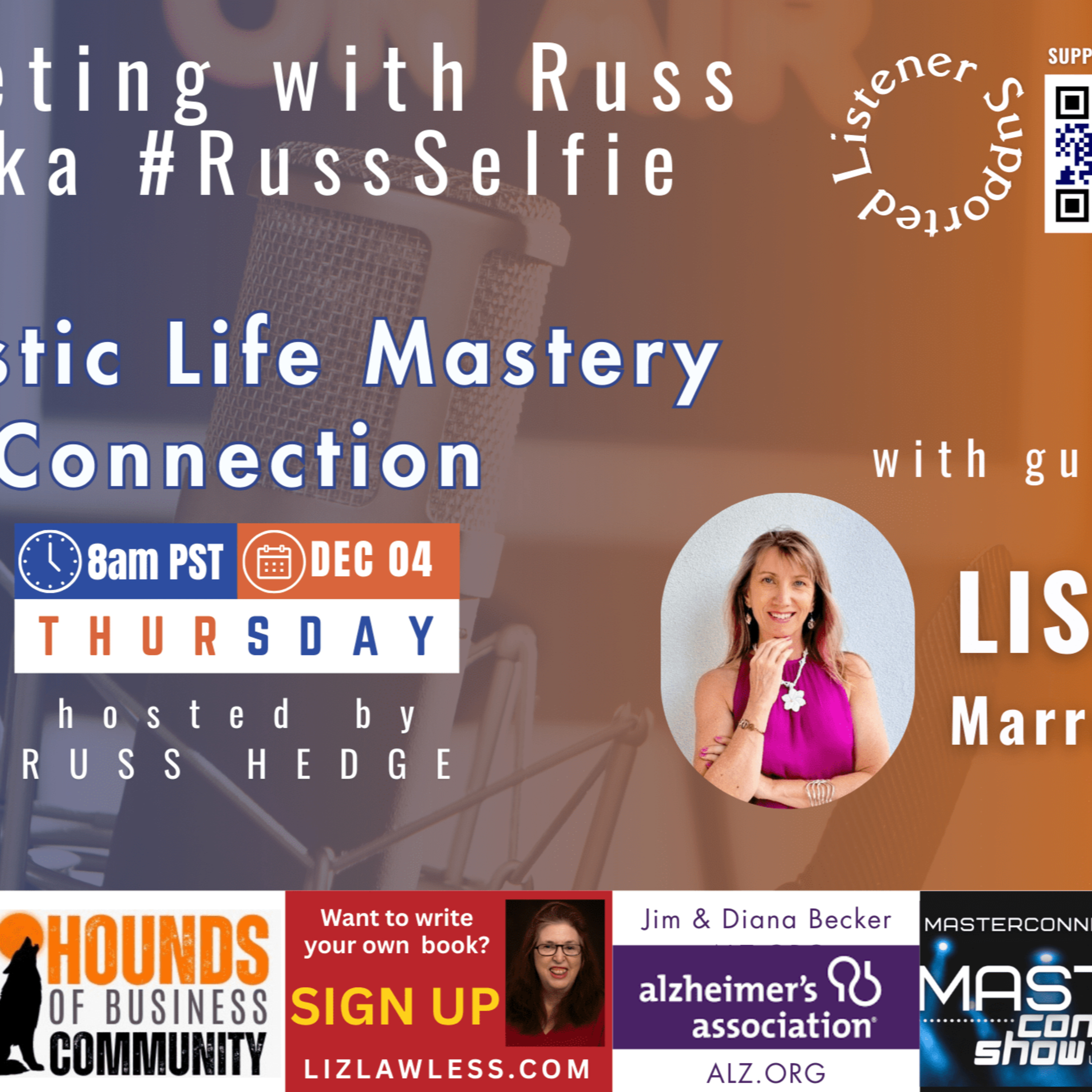 Marketing with Russ...aka #RussSelfie, Episode 574, with Lisa Marree episode artwork