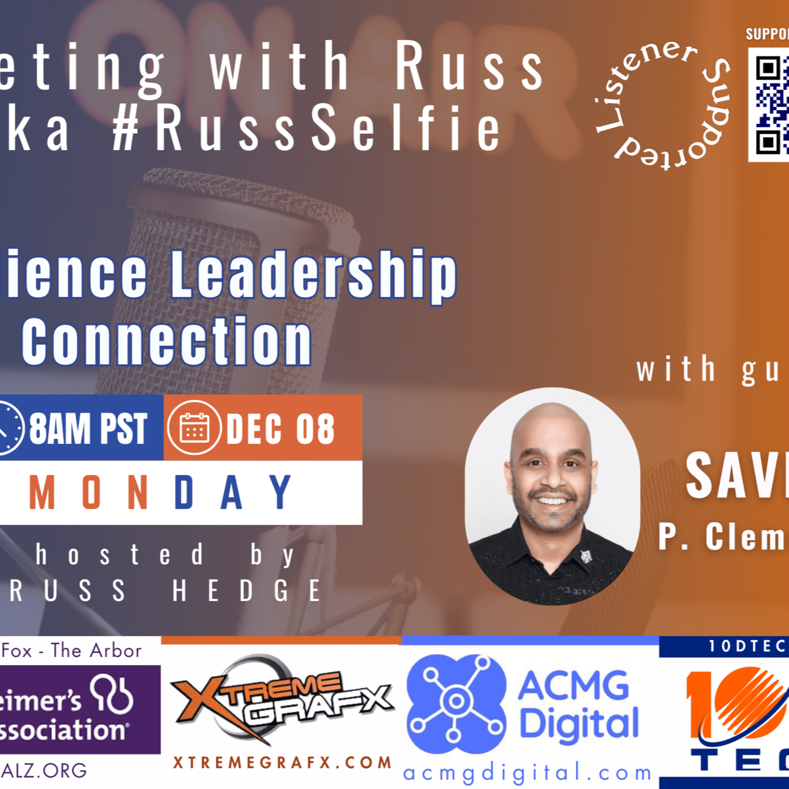 Marketing with Russ...aka #RussSelfie, Episode 575, with Savio Clemente episode artwork