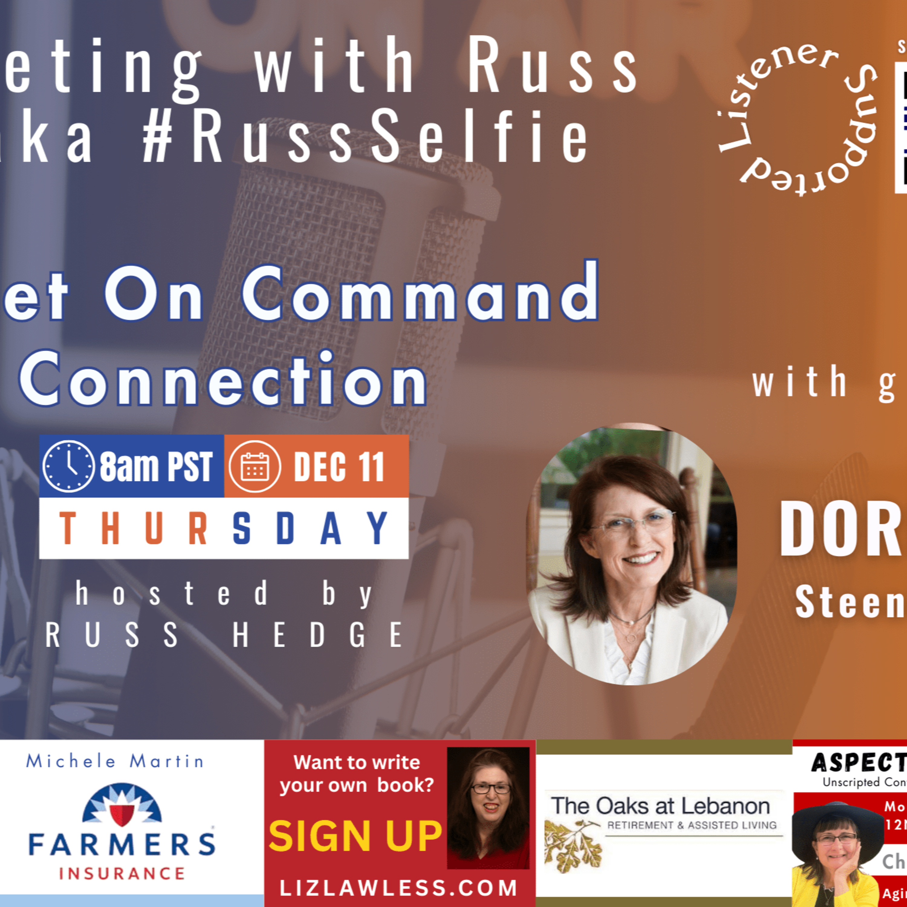 Marketing with Russ...aka #RussSelfie, Episode 576, with Doreen Steenland episode artwork