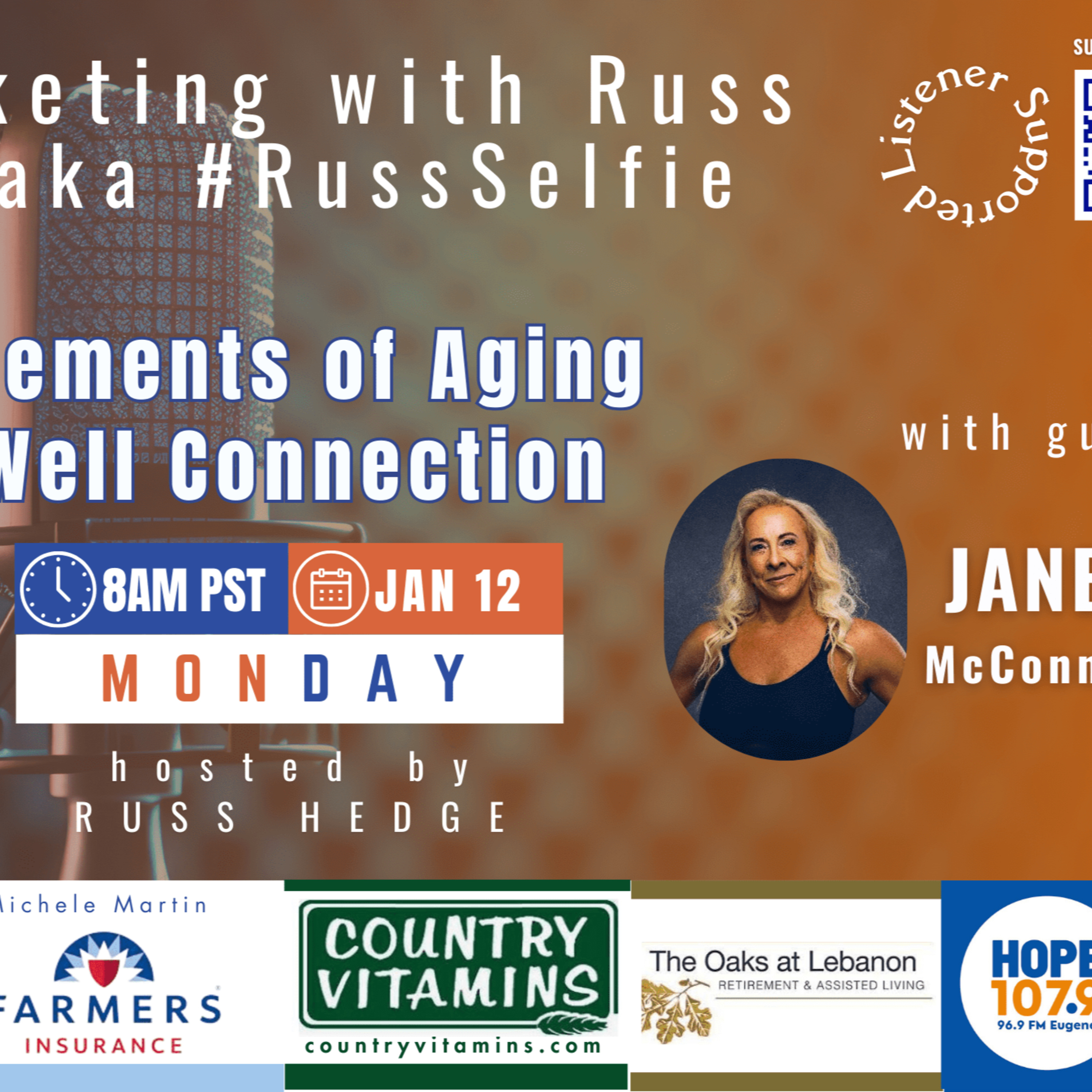 Marketing with Russ...aka #RussSelfie, Ep. 583, with Janet McConnell episode artwork