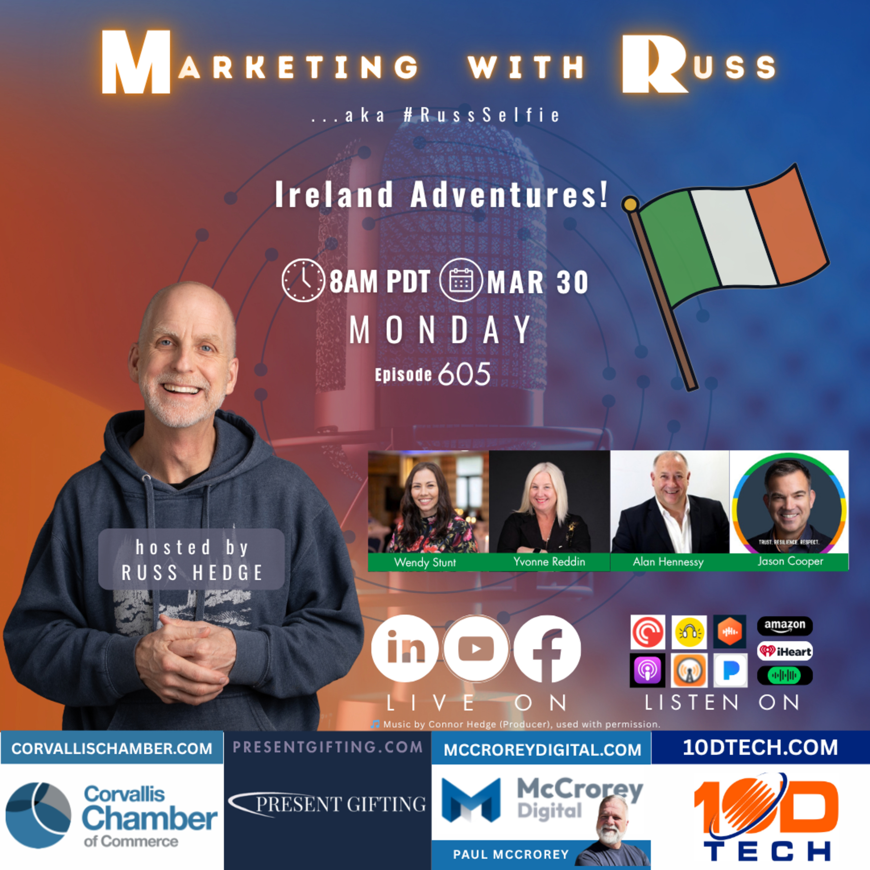 Make Memories, Build Connections, and Create Meaningful Relationships - Marketing with Russ, Episode 605 episode artwork