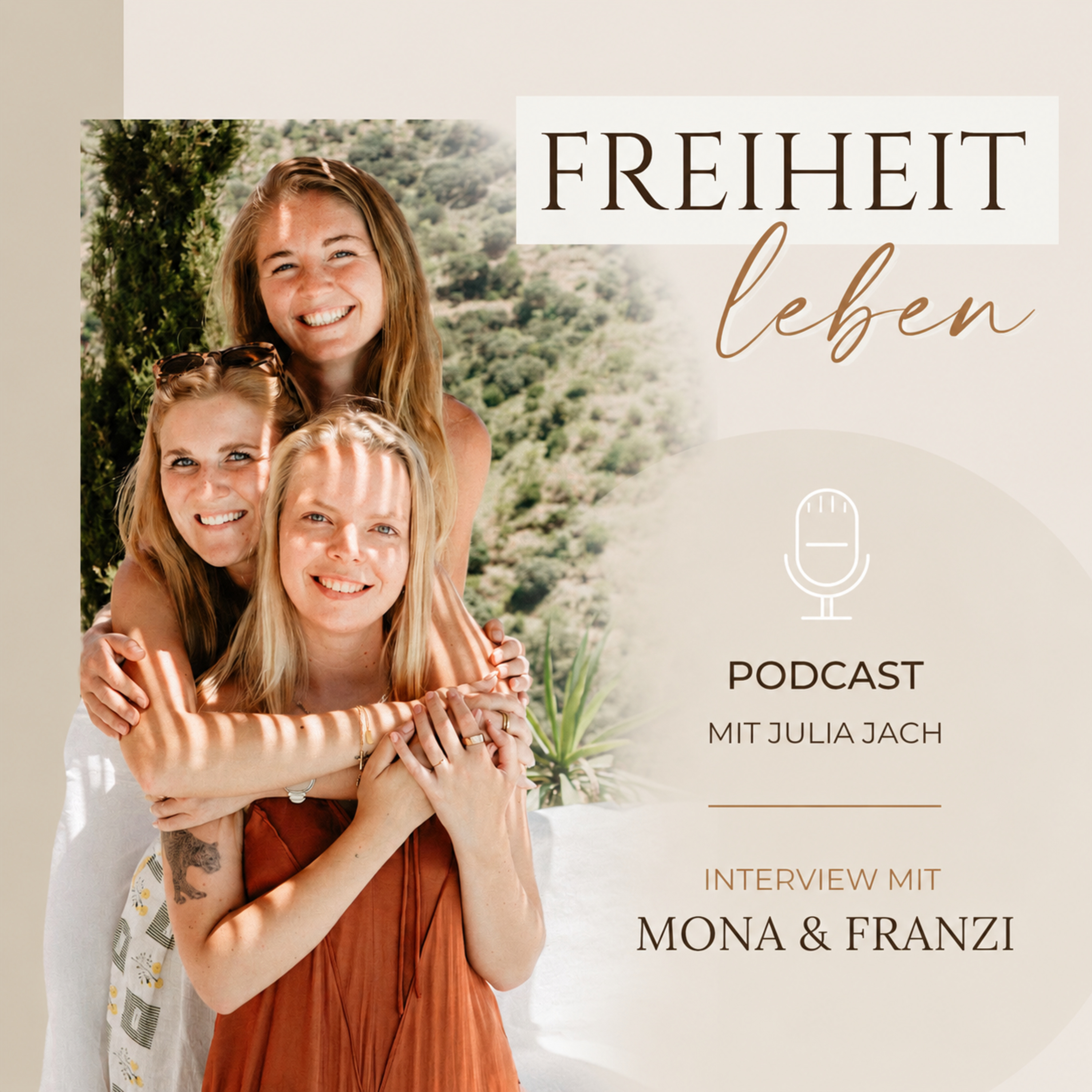 #80 Auswandern, Reisen oder Base in Deutschland – was macht wirklich glücklich | Interview mit Mona & Franzi episode artwork