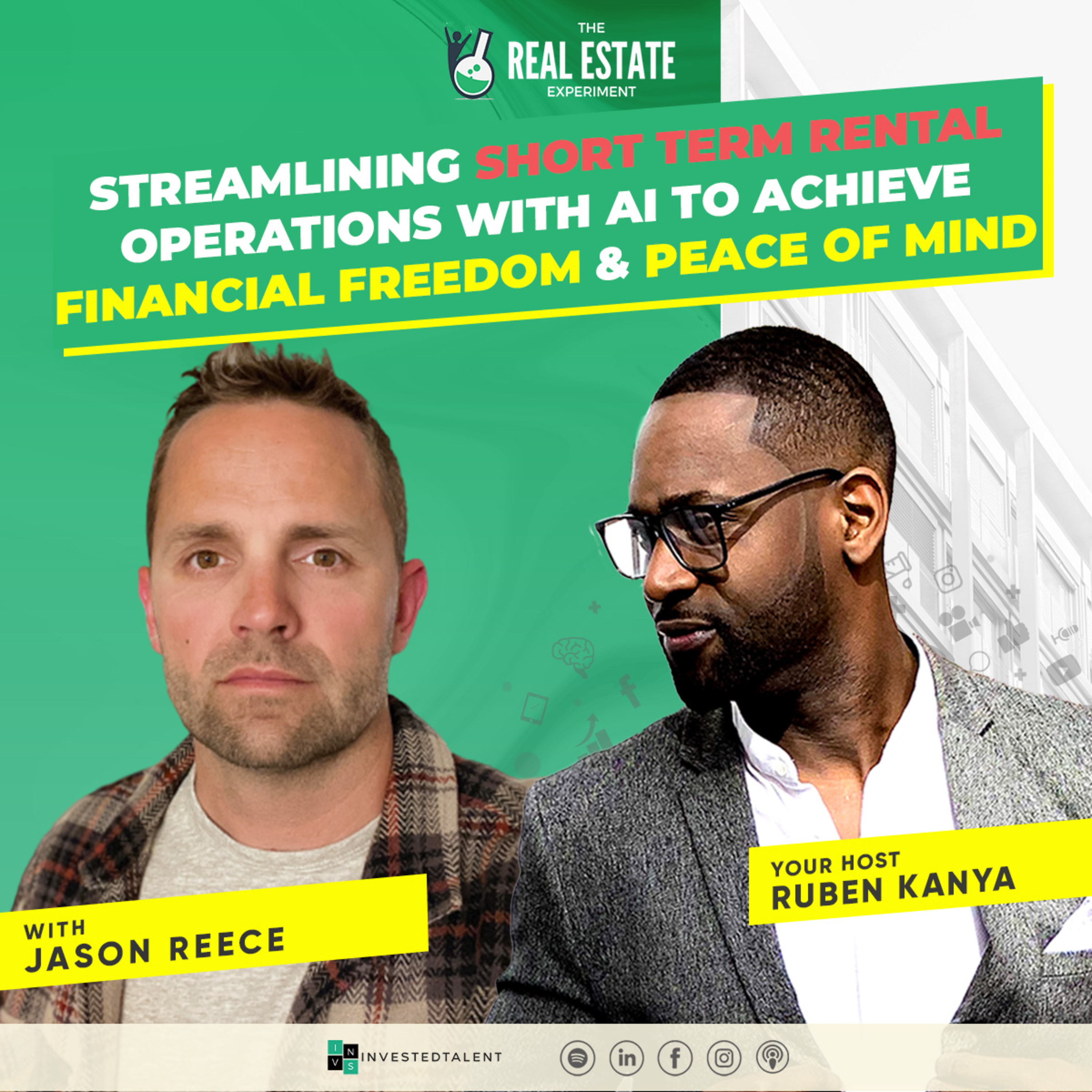  Streamlining Short Term Rental Operations with AI to Achieve Financial Freedom & Peace of Mind with Jason Reece - Episode #235 episode artwork