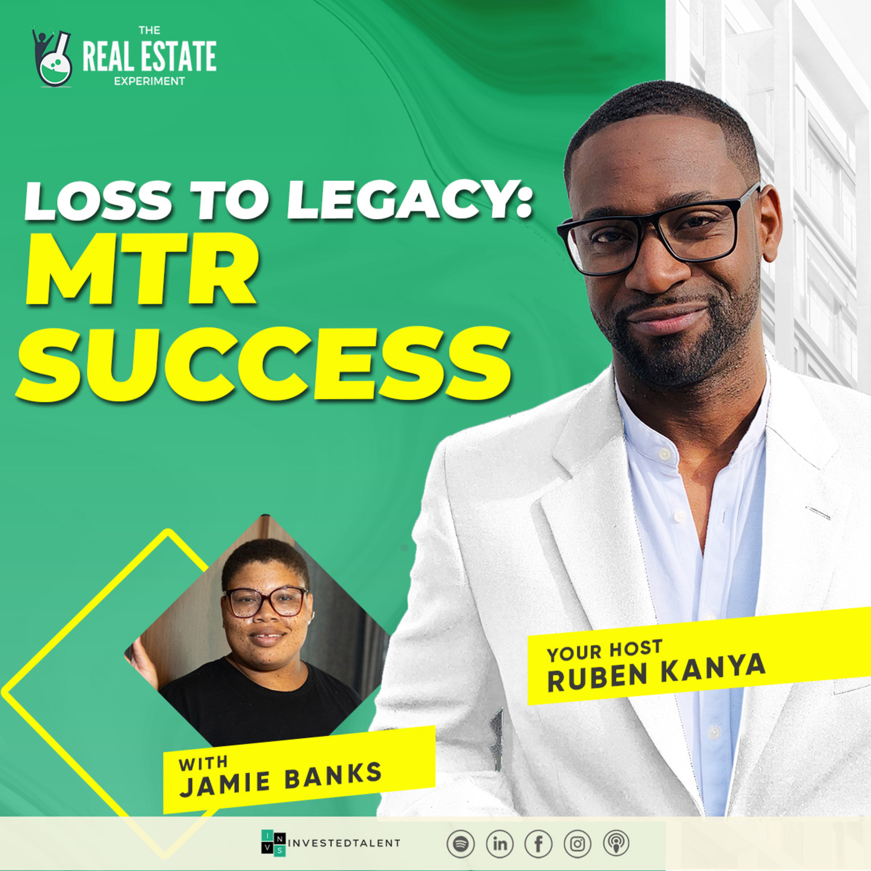From Loss to Legacy: Jamie Banks' Blueprint for Mid-Term Rental Success & Multifamily Investing - Episode #273 episode artwork