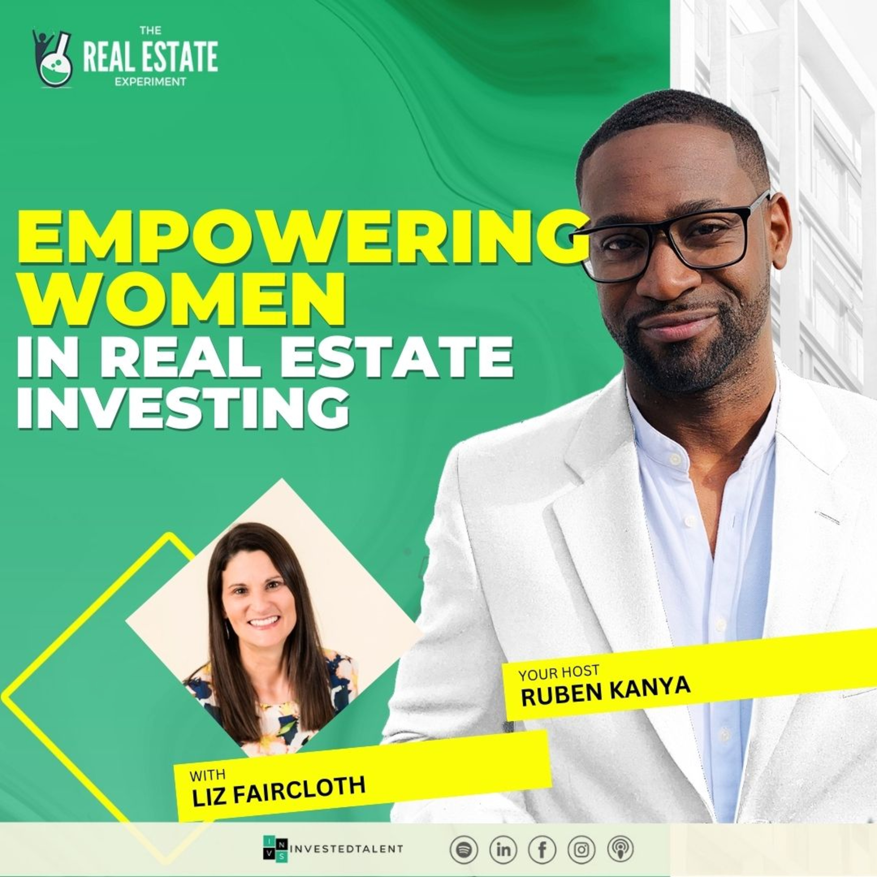 Paradigm Shift: Empowering Women in Real Estate Investing with Liz Faircloth - Episode #280 episode artwork