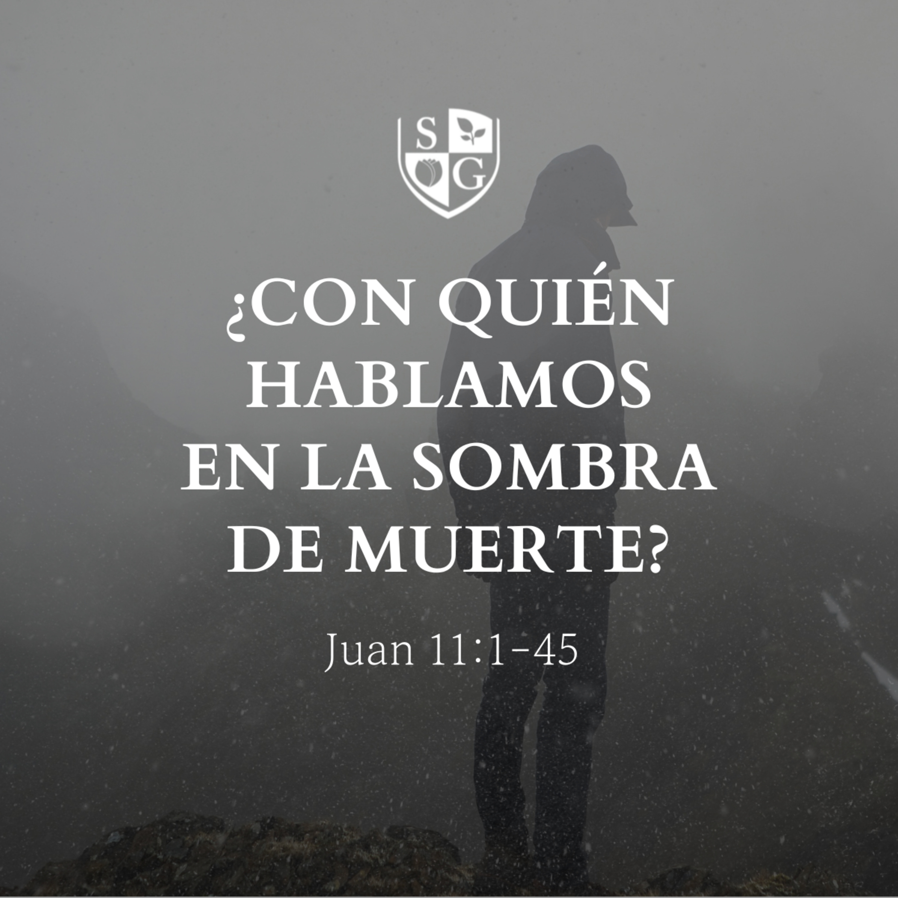 "¿Con quién hablamos en la sombra de muerte? Juan 11:1-45 | Hno. Brian Mcobb episode artwork