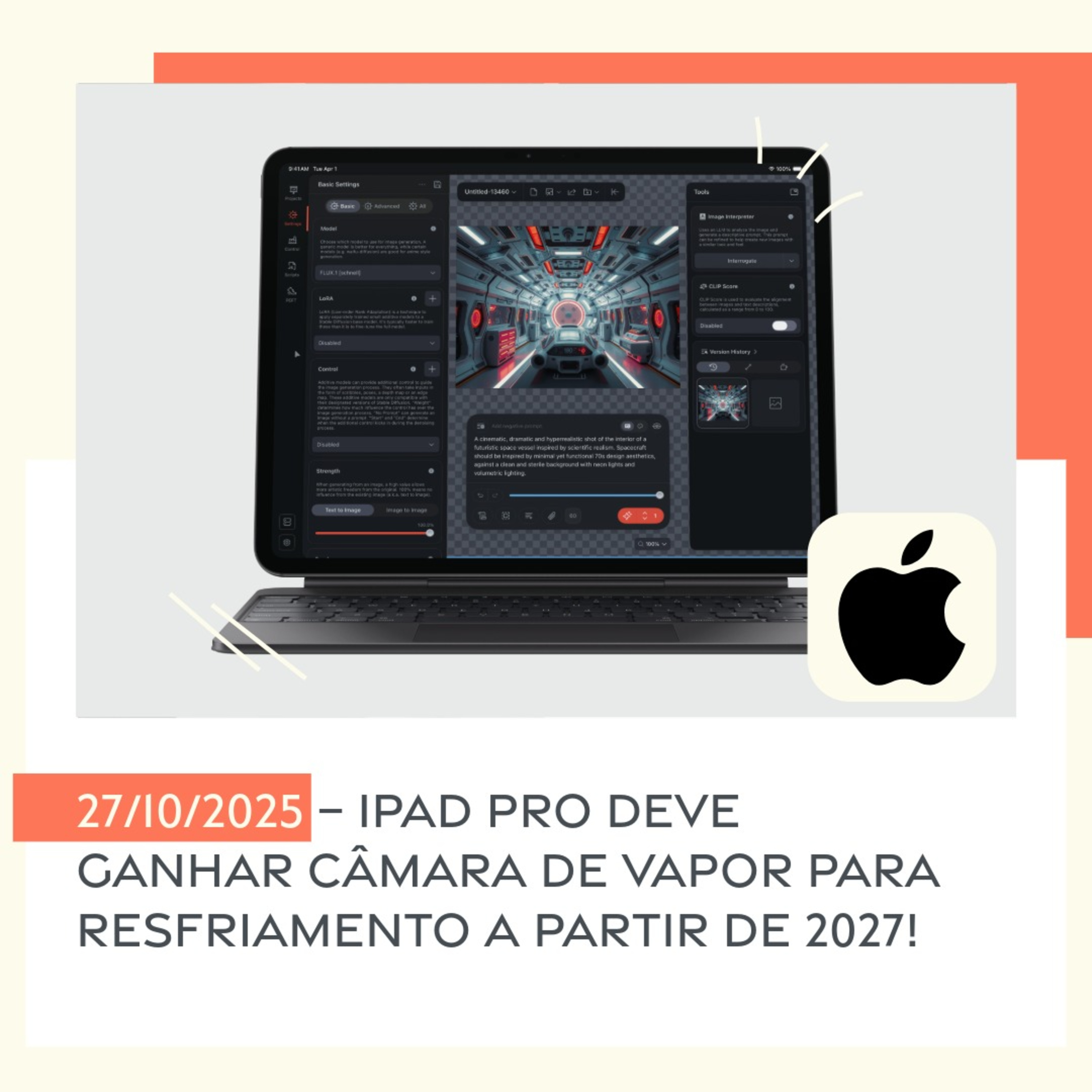 27/10/2025 – iPad Pro deve ganhar câmara de vapor para resfriamento a partir de 2027! episode artwork