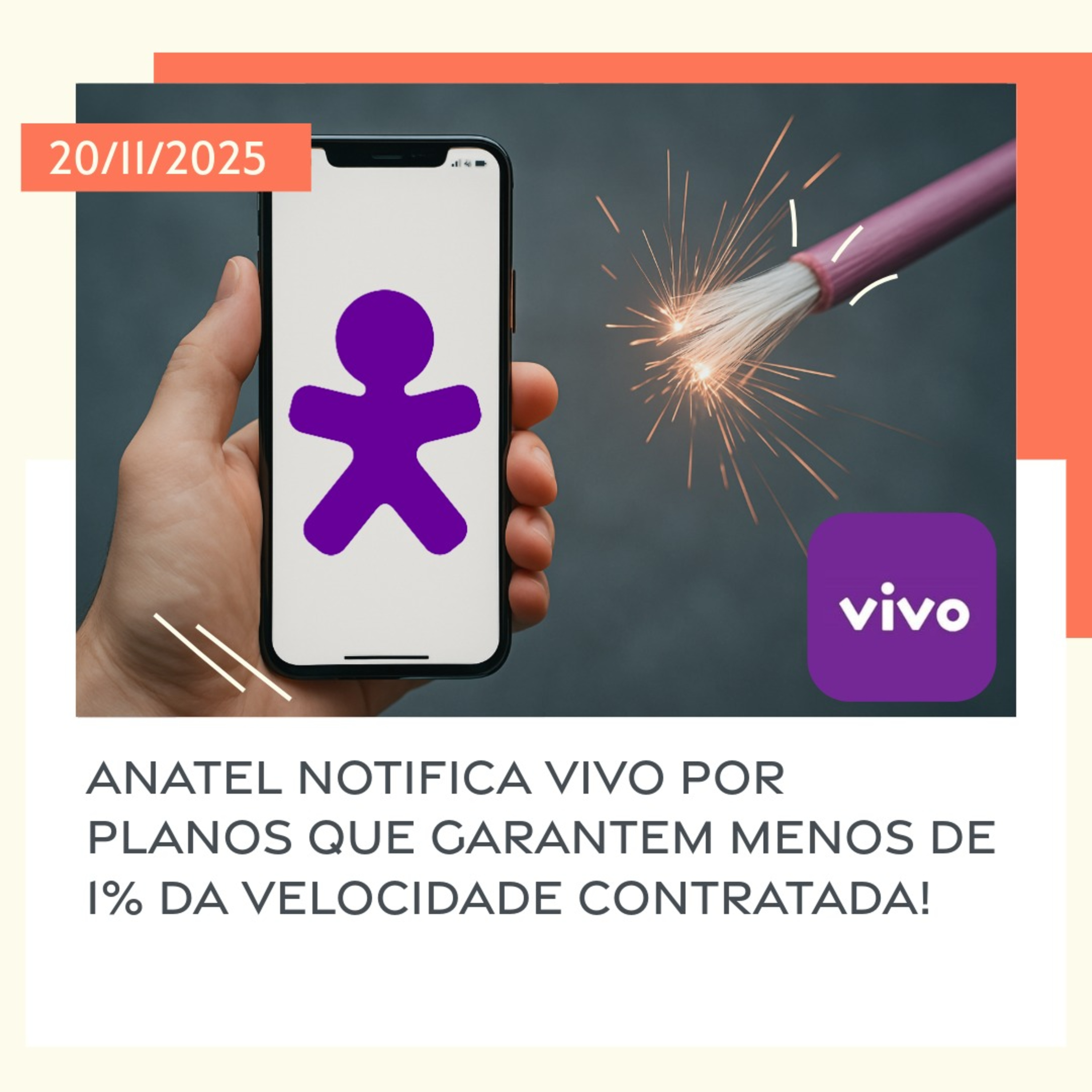 20/11/2025 – Anatel notifica Vivo por planos que garantem menos de 1% da velocidade contratada! episode artwork
