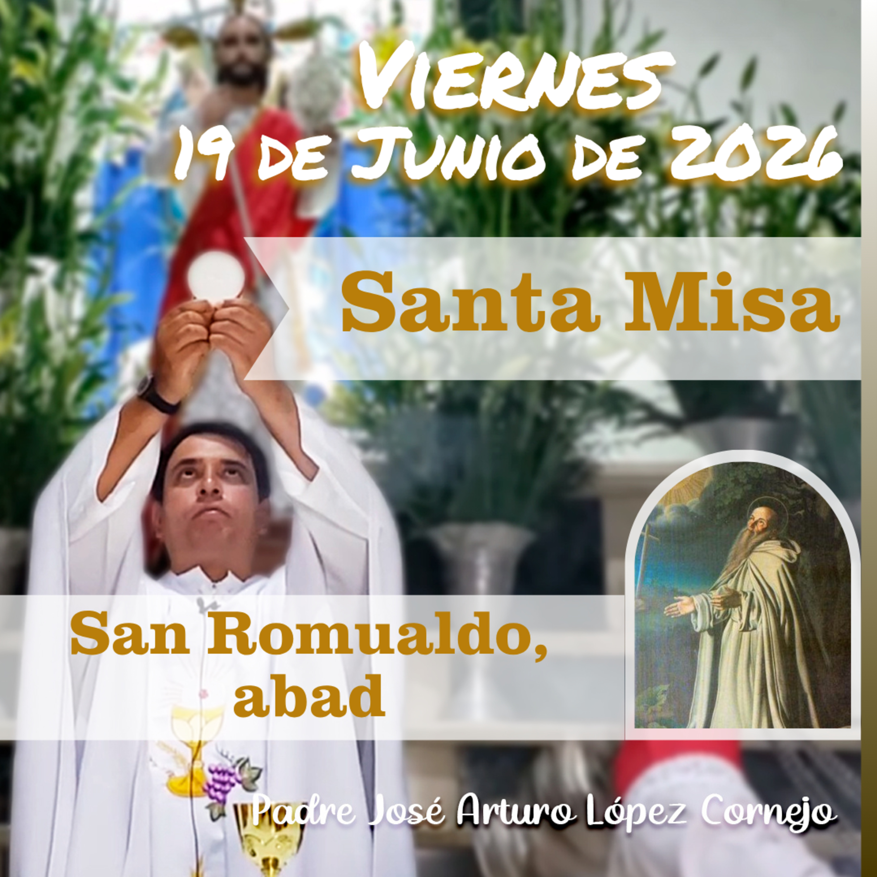 ✅ MISA DE HOY viernes 19 de Junio del 2026 - Padre Arturo Cornejo episode artwork