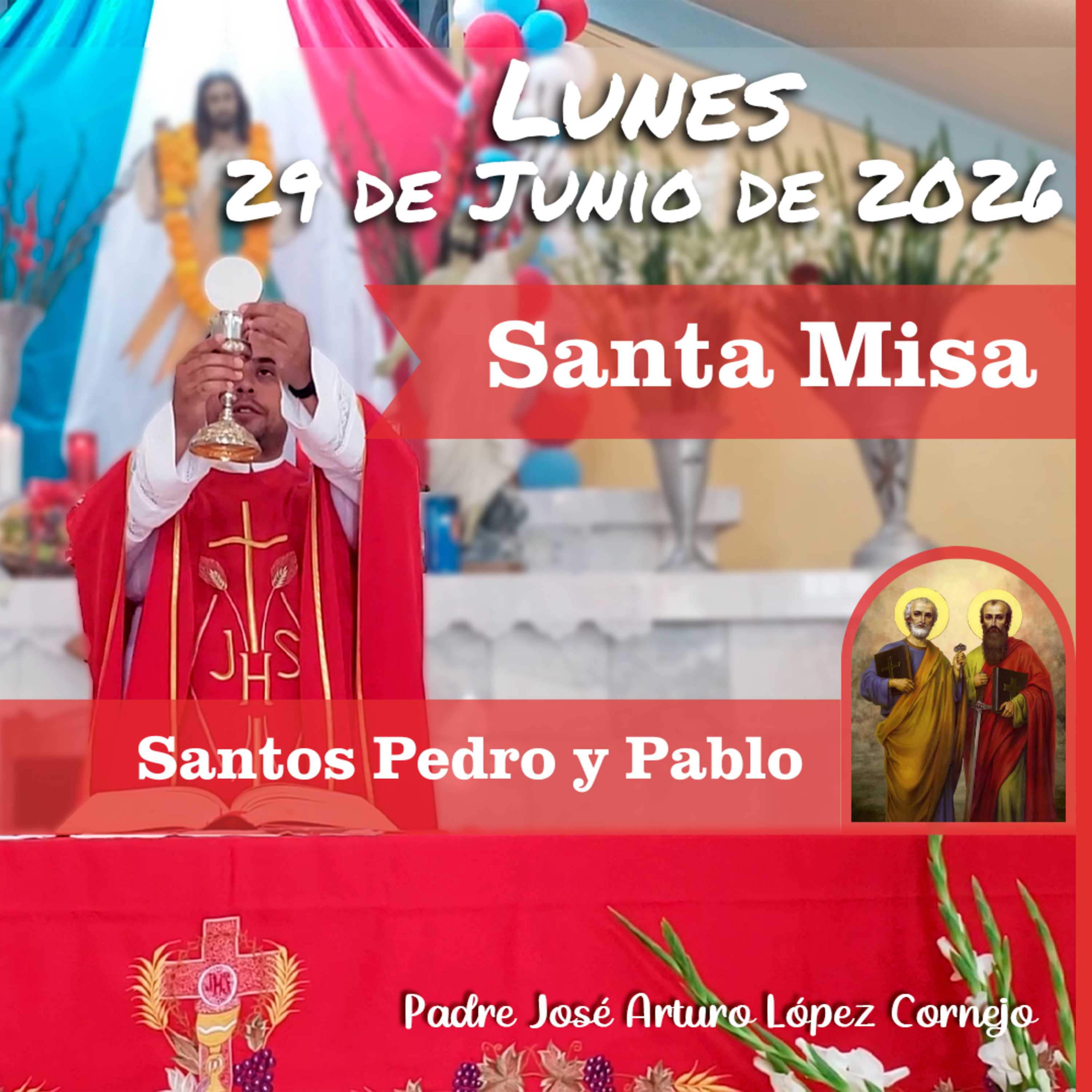 ✅ MISA DE HOY lunes 29 de Junio del 2026 - Padre Arturo Cornejo episode artwork
