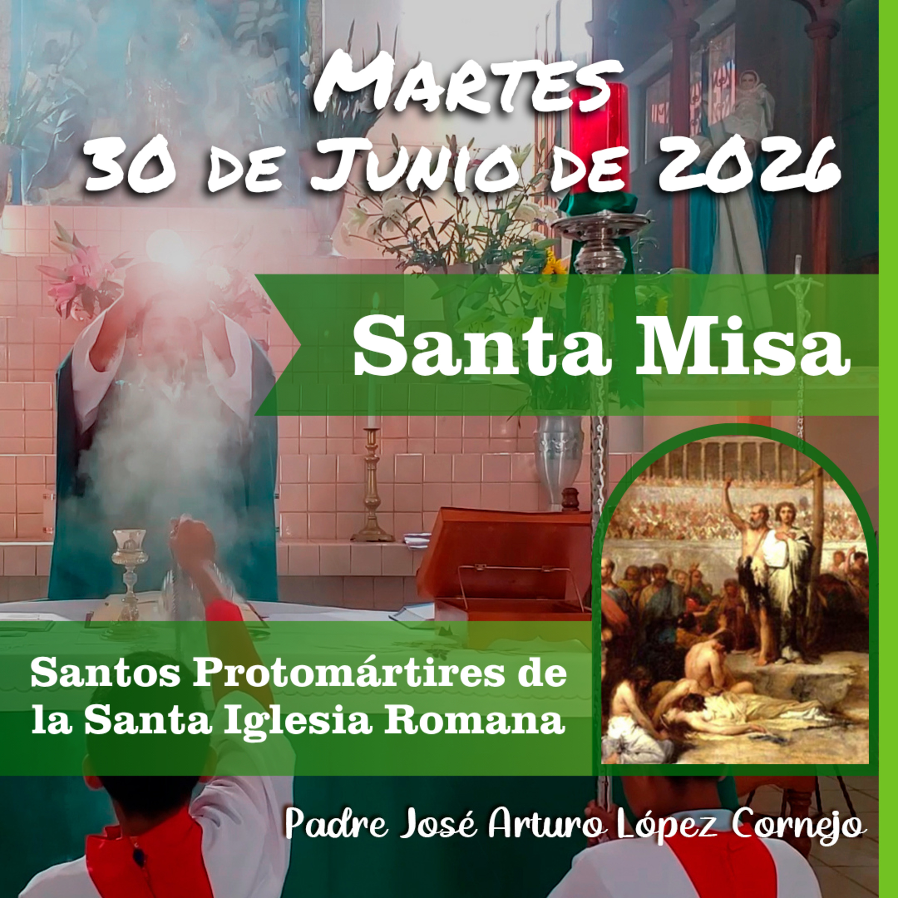 ✅ MISA DE HOY martes 30 de Junio del 2026 - Padre Arturo Cornejo episode artwork