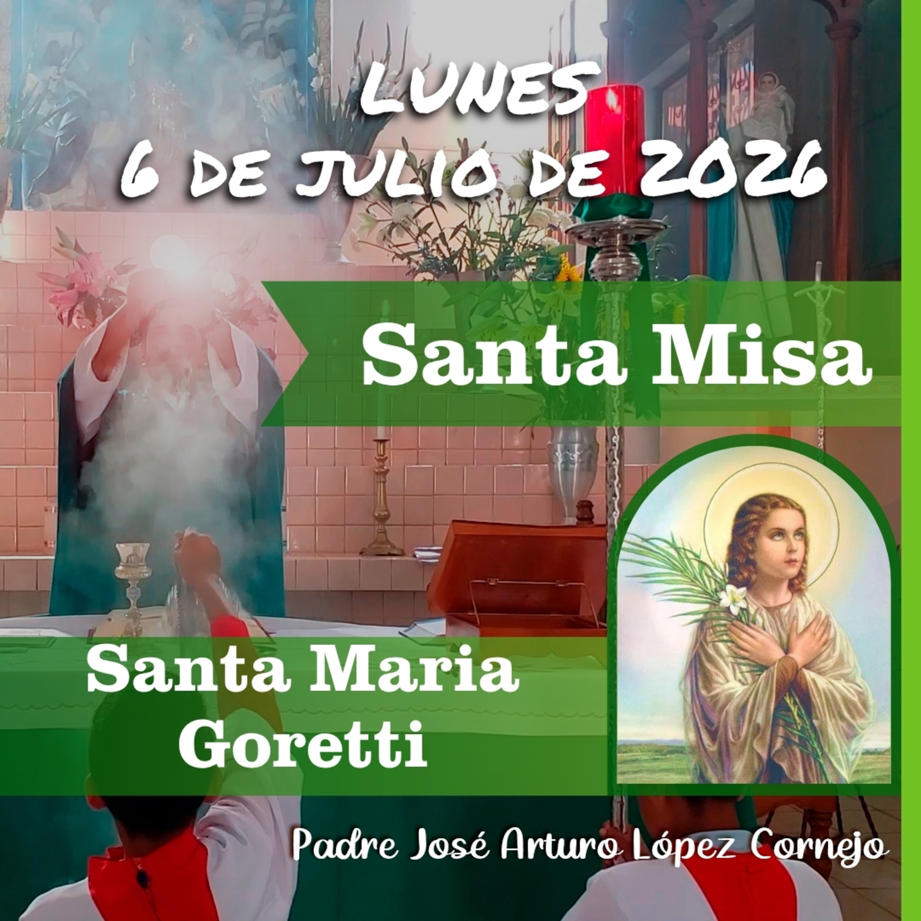 ✅ MISA DE HOY lunes 6 de Julio del 2026 - Padre Arturo Cornejo episode artwork