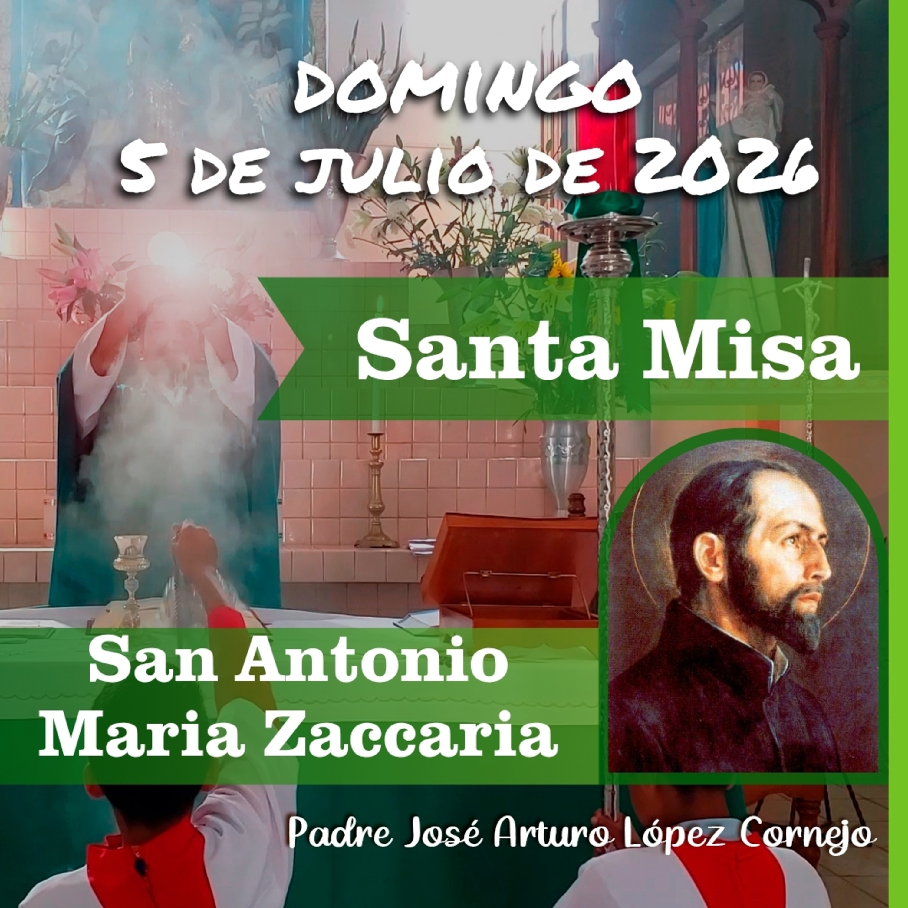✅ MISA DE HOY domingo 5 de Julio del 2026 - Padre Arturo Cornejo episode artwork