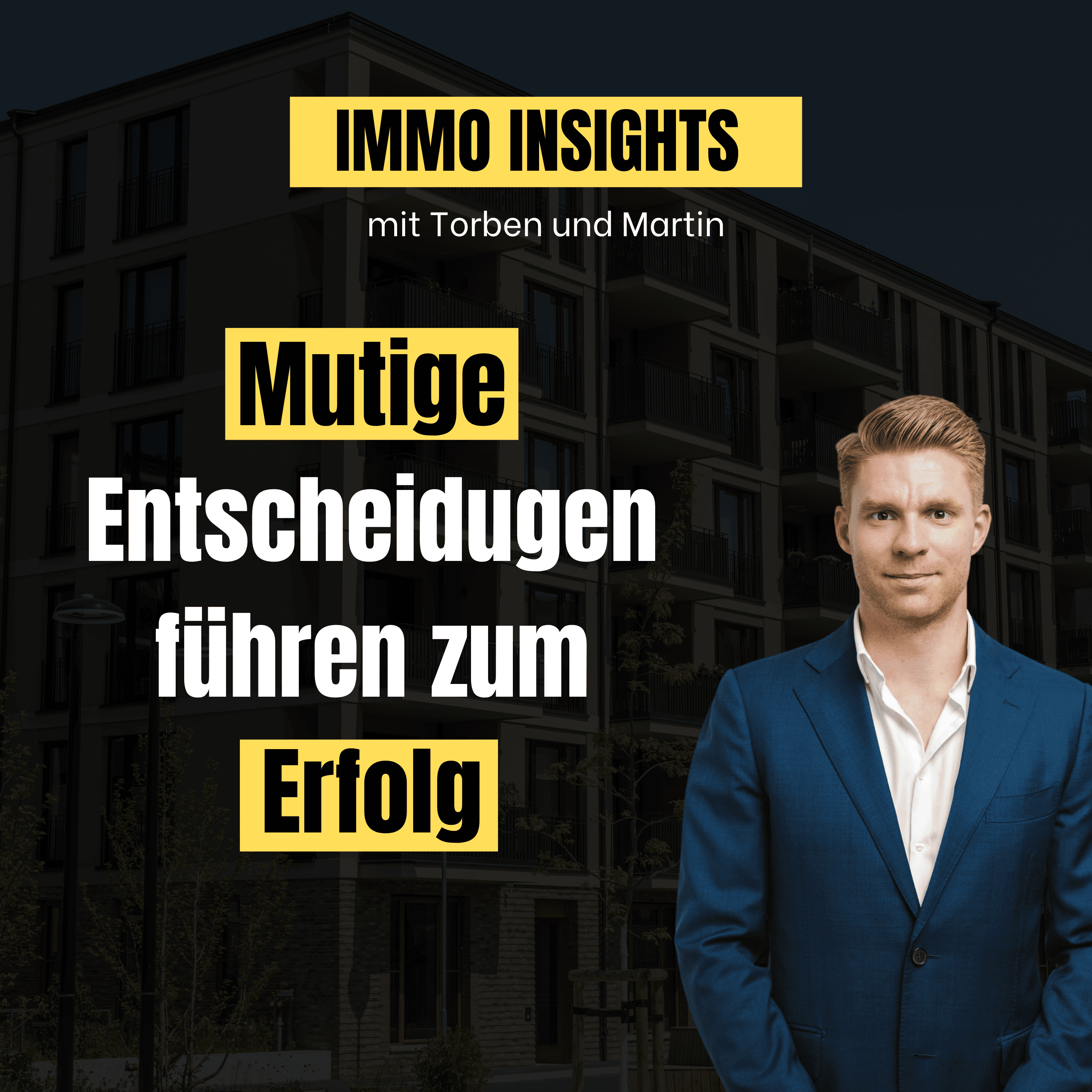 #175 - Ich habe während der Krise mit Neubau gestartet - Insights mit Paul Müller aka Immocashflow episode artwork